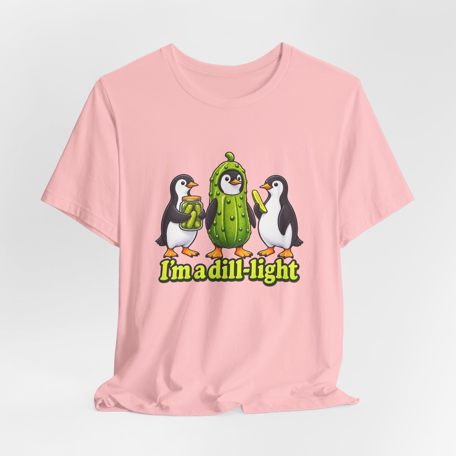 Dill-Light Penguin Pickle Pun - Image 44