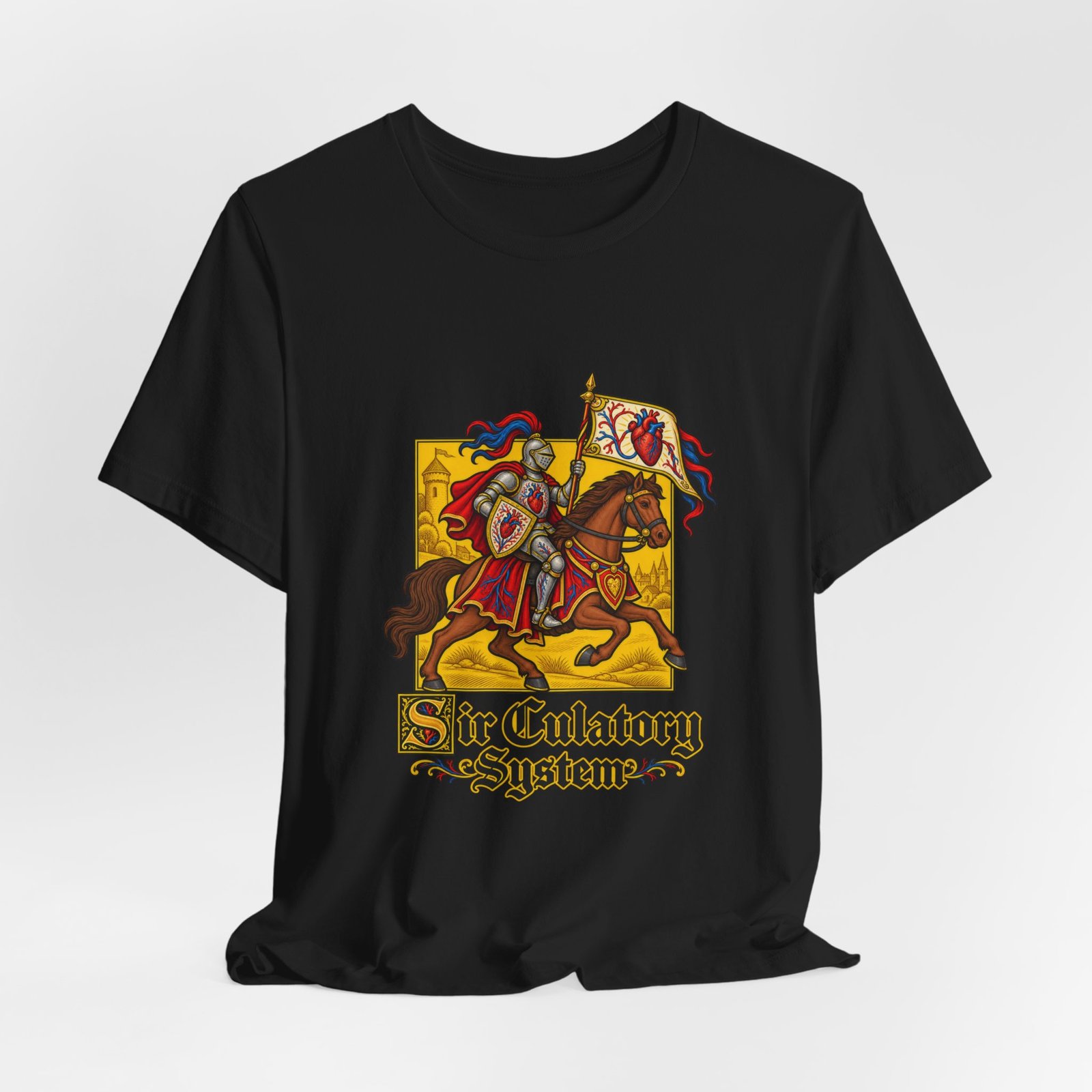 Sir Culatory System Medieval Knight Anatomy Pun - Image 16