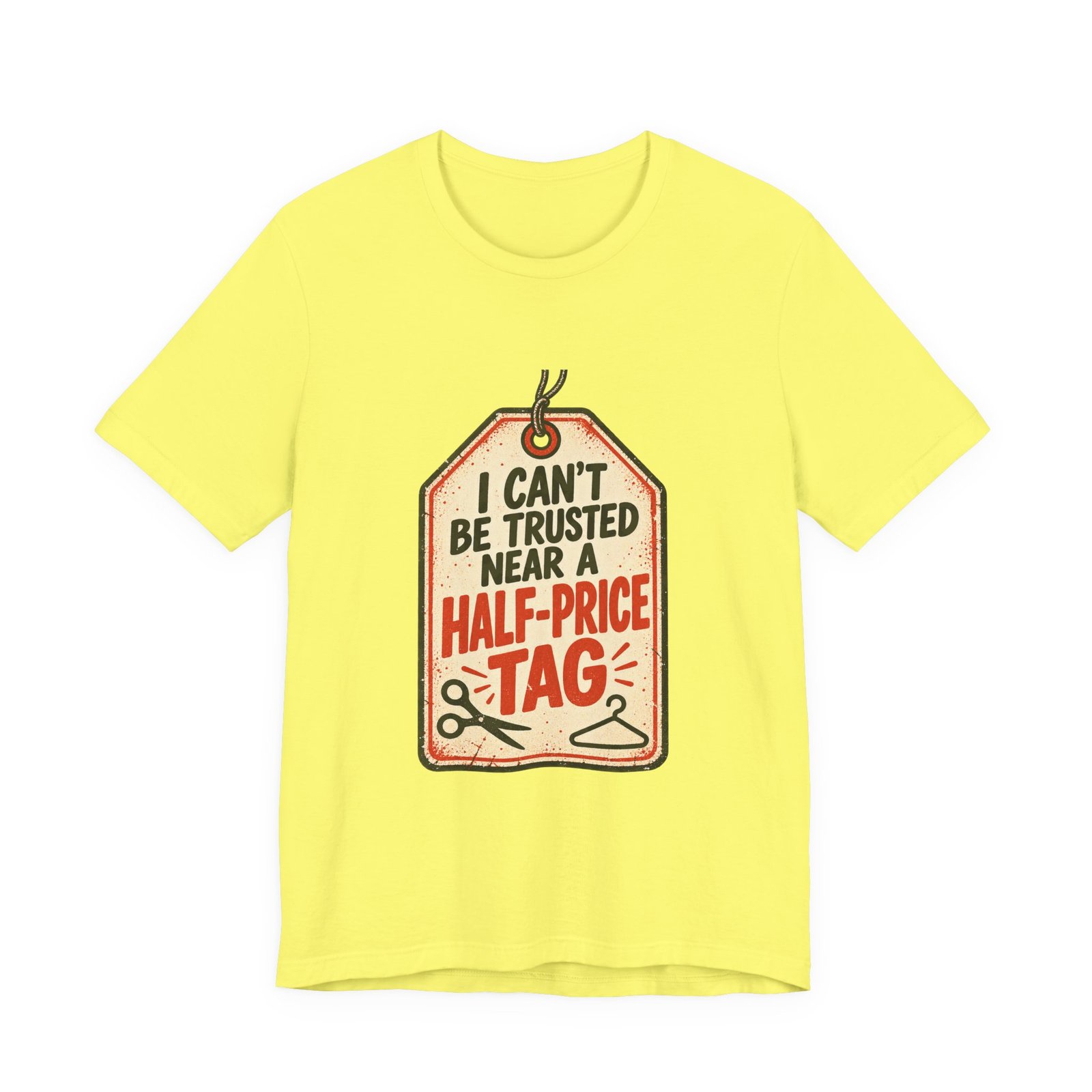 Funny Half Price Tag Bargain Shopping Graphic - Image 17