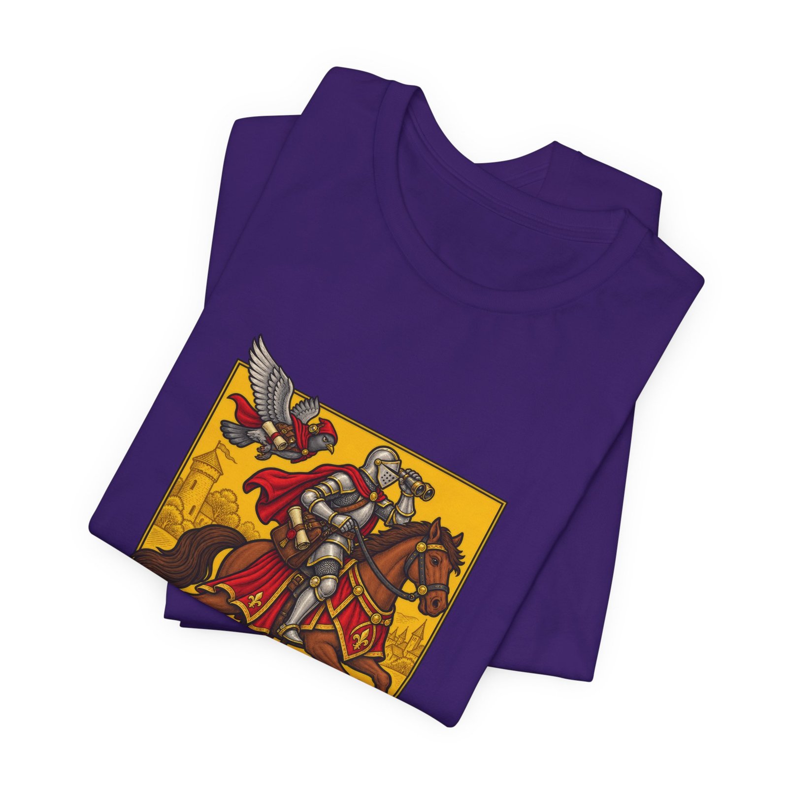 Sir Veillance Pigeon Medieval Knight Binoculars Design - Image 39