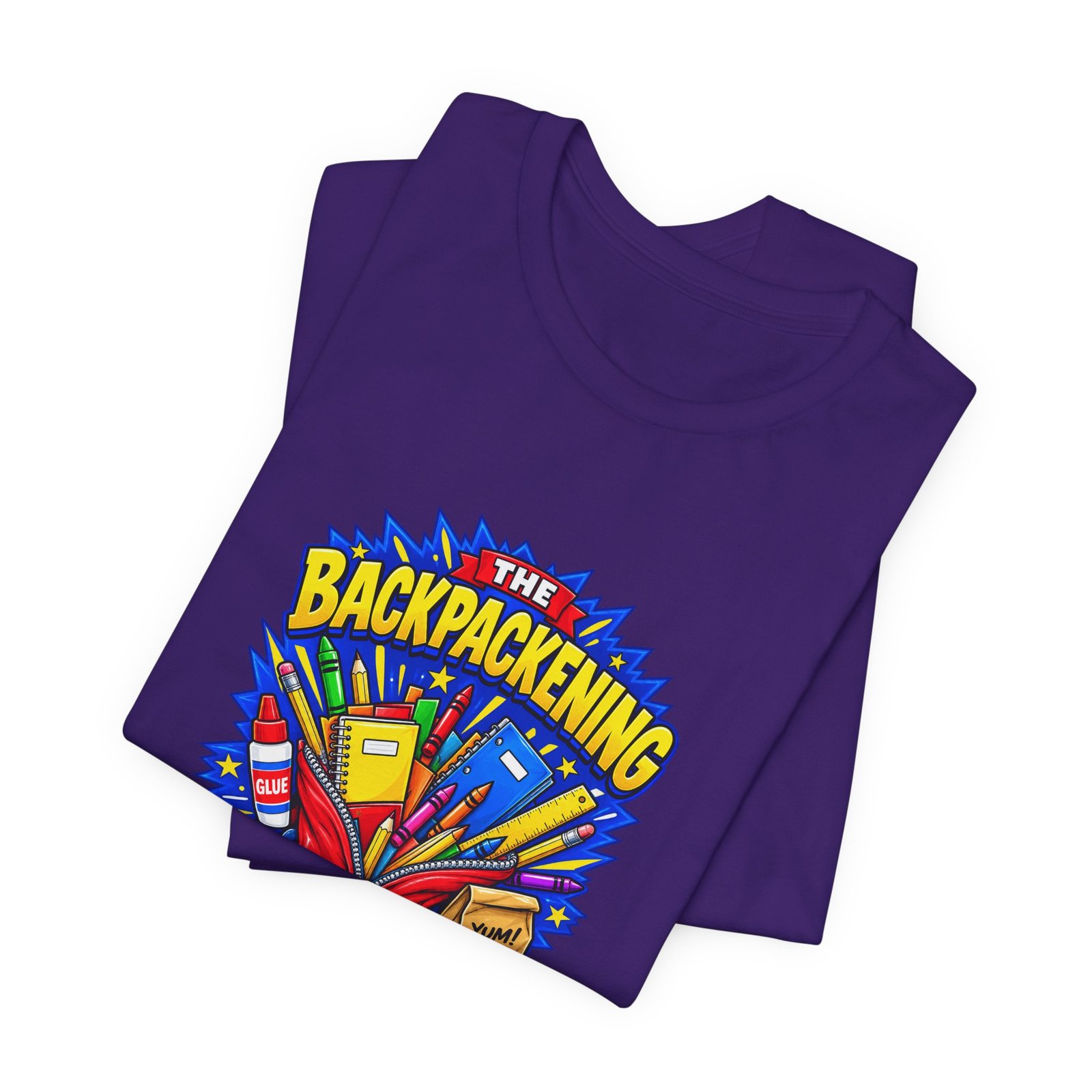 The Backpackening School Supplies Graphic Tee - Image 39