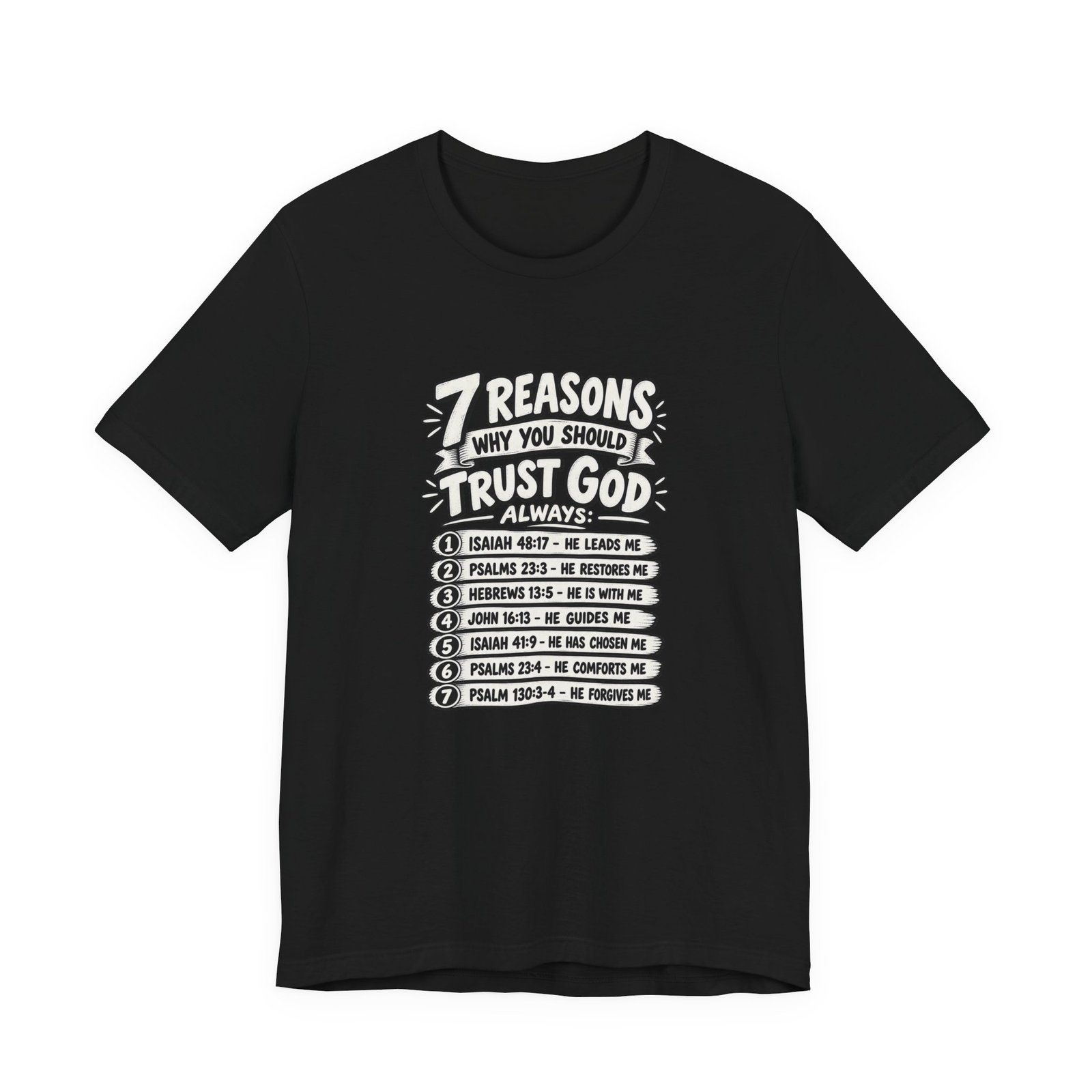 Seven Reasons to Trust God Always Scripture Encouragement - Image 13