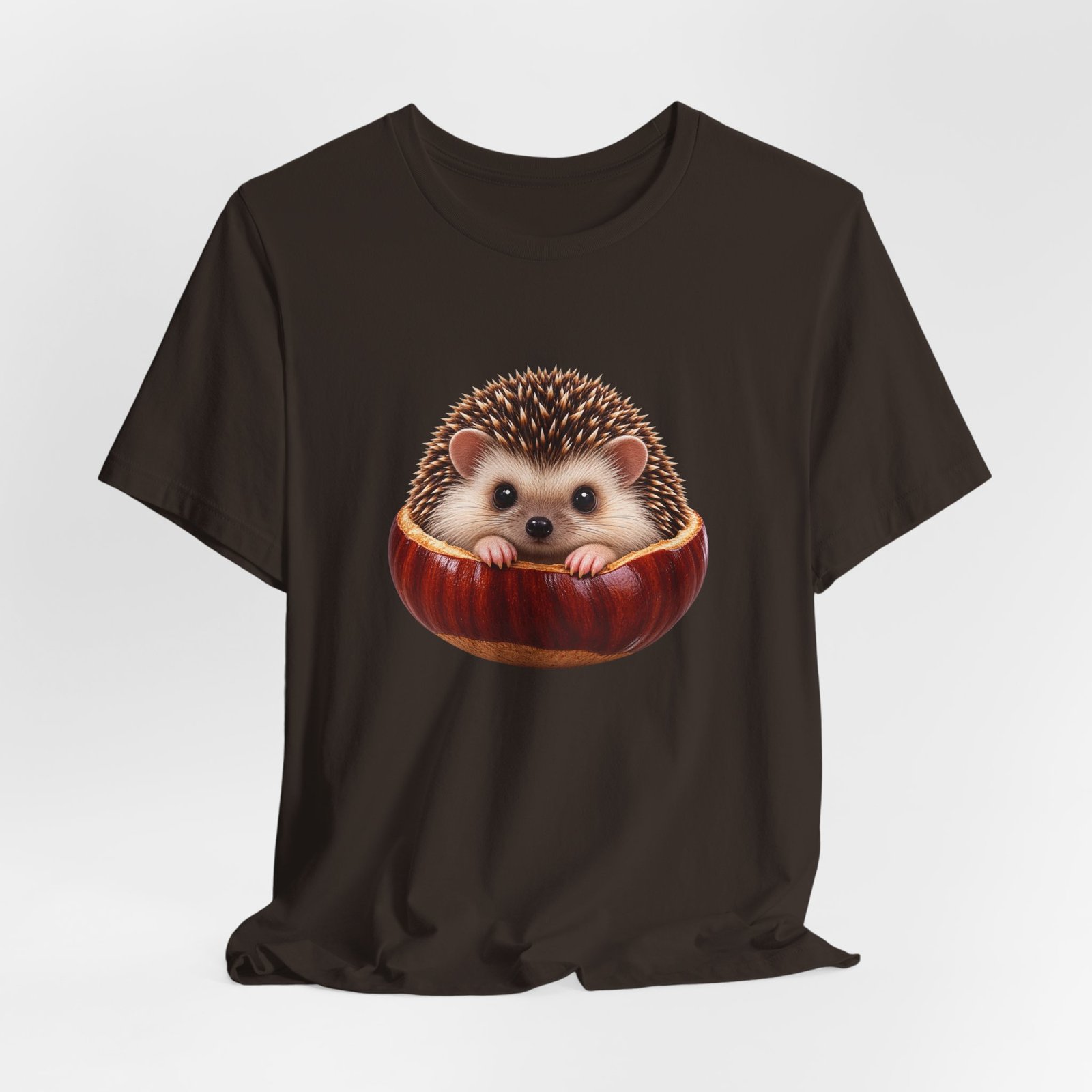 Cute Hedgehog in Chestnut Animal Artwork - Image 12