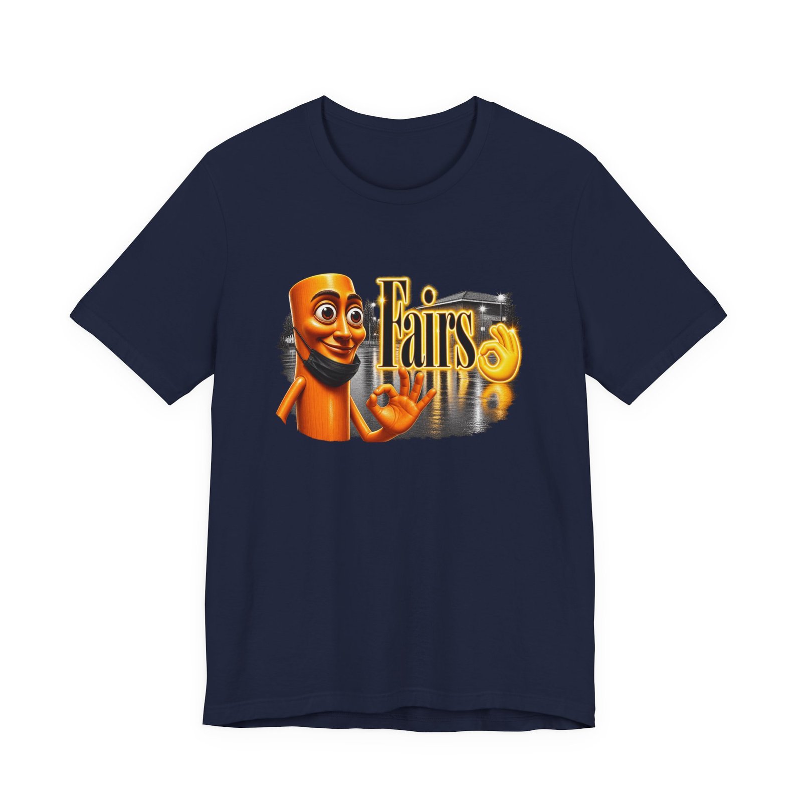 Fairs OK Hand Tung Sahur Brainrot Graphic Tee - Image 33