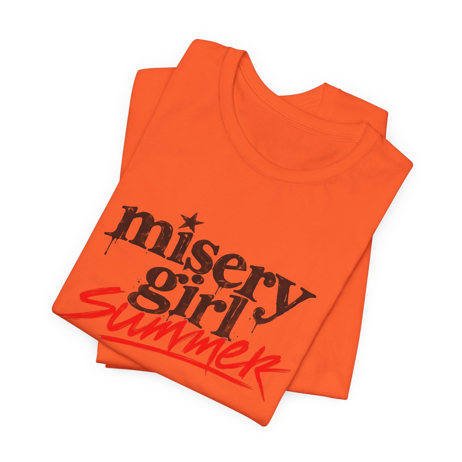 Summer Red Brush Lettering Graphic - Image 7