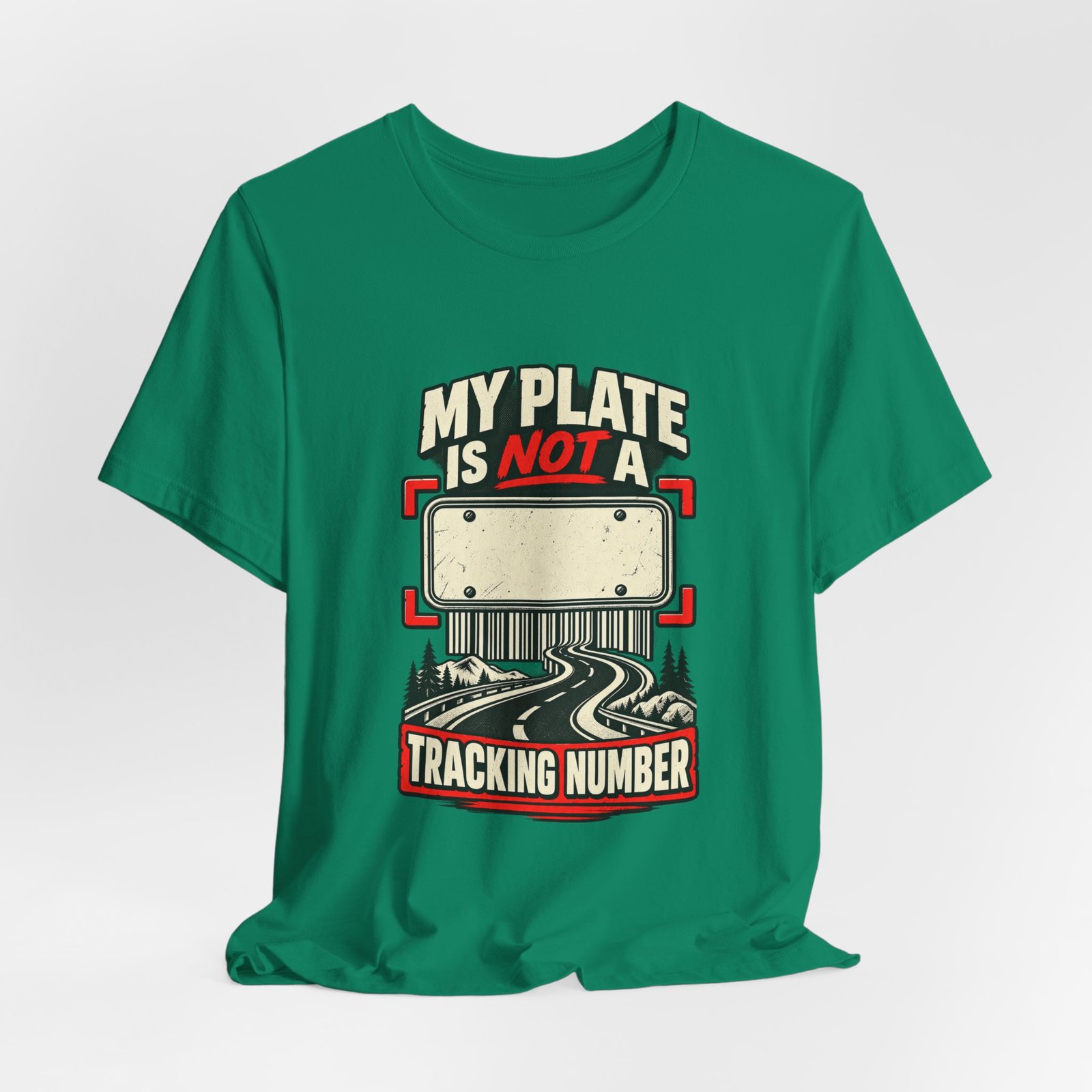 My Plate Is Not A Tracking Number Privacy Graphic - Image 28