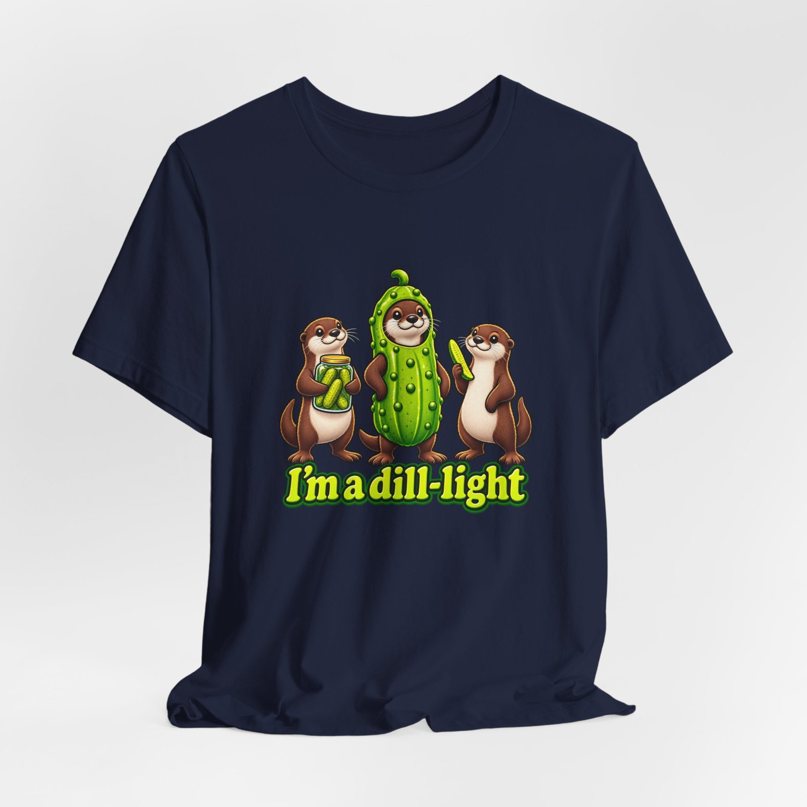 Dill Light Otters Pickle Pun - Image 36