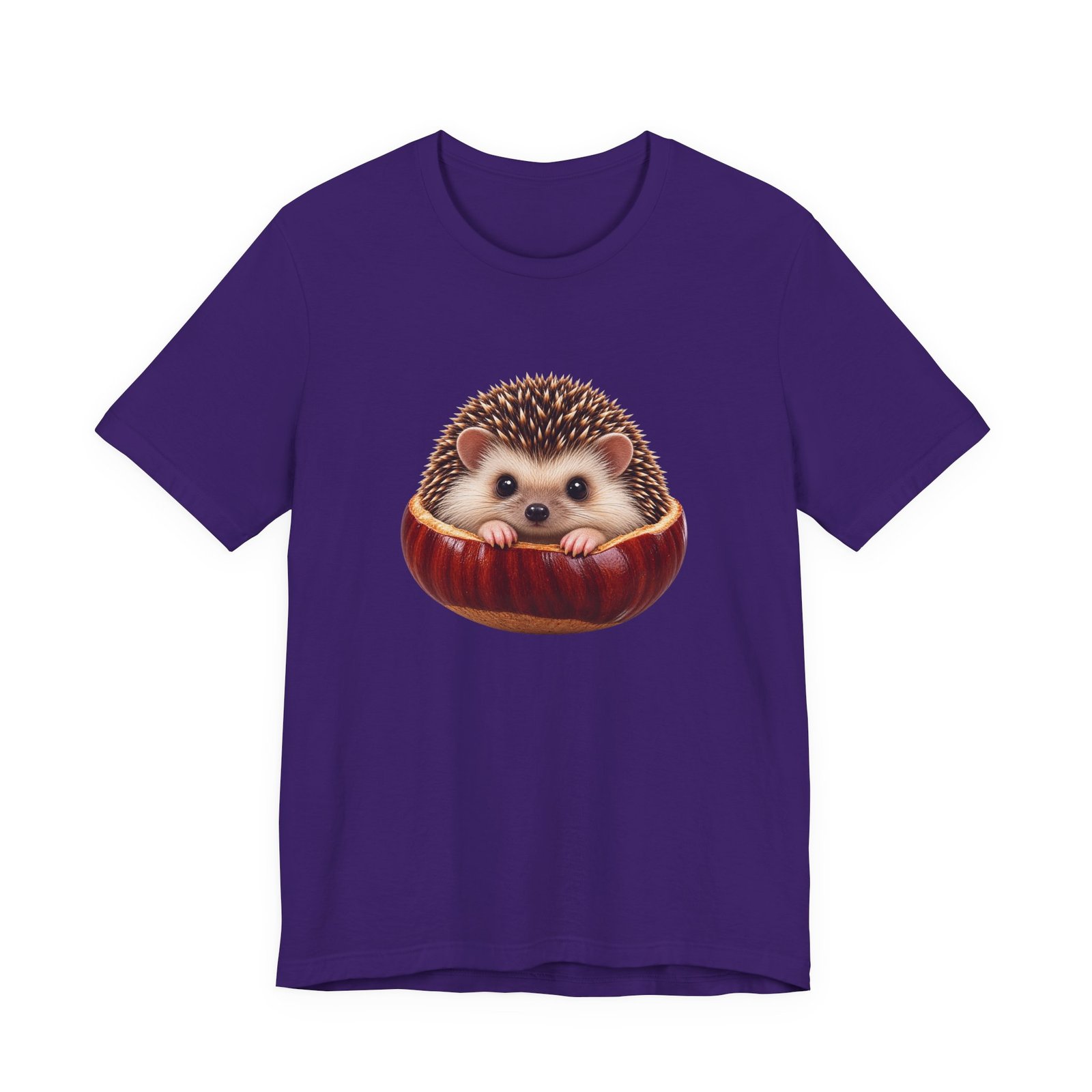 Cute Hedgehog in Chestnut Animal Artwork - Image 37