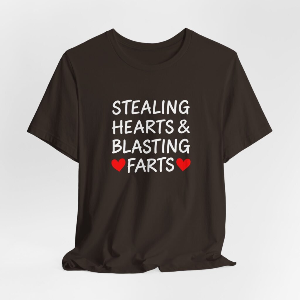 Stealing Hearts Blasting Farts Valentine Humor