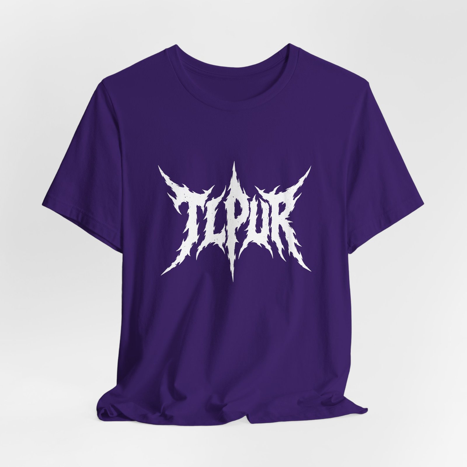 TLPUR Meme Spiked Extreme Music Wordmark Graphic Tee - Image 28