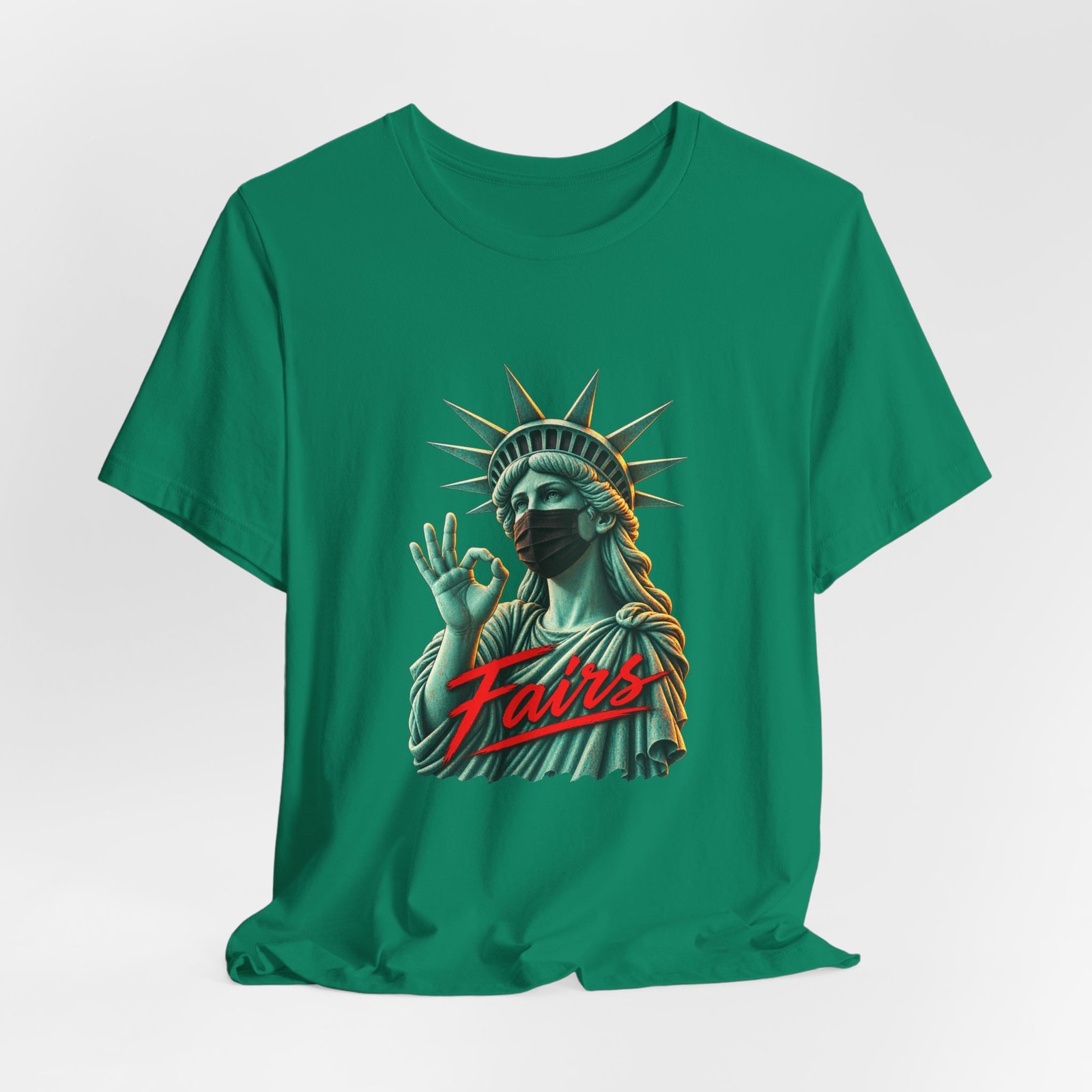 Fairs Masked Statue of Liberty Graphic - Image 16