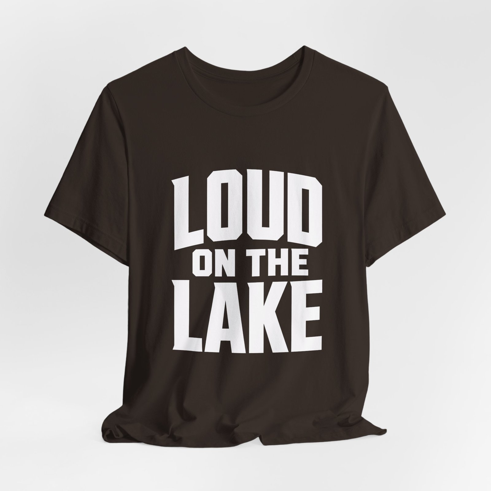 Loud On Lake Party Boating Music Graphic Tee - Image 4