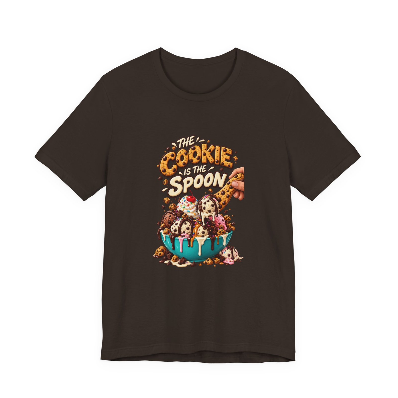 The Cookie Is the Spoon Ice Cream Dessert Graphic - Image 9