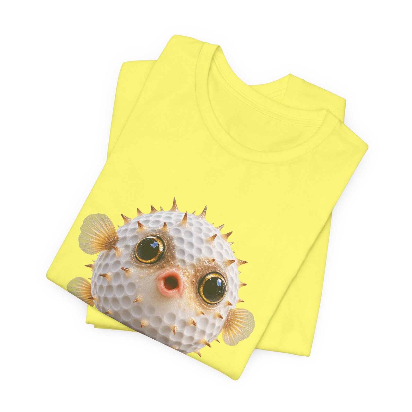Golf Ball Pufferfish Graphic Tee - Image 19