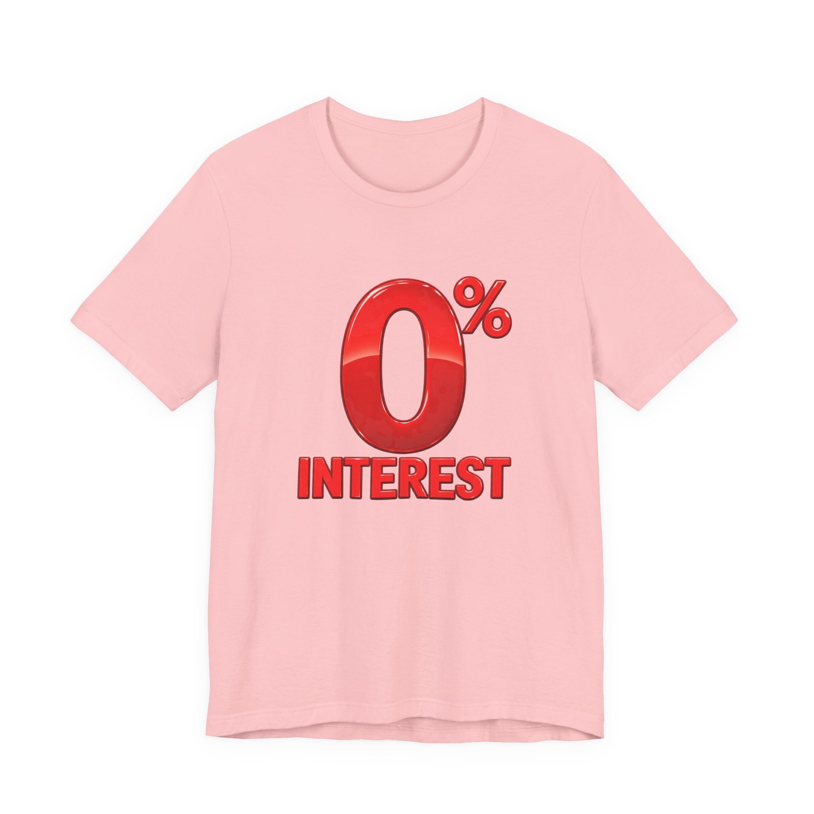 0% Interest Halloween Costume Rejection Joke Graphic Tee - Image 13