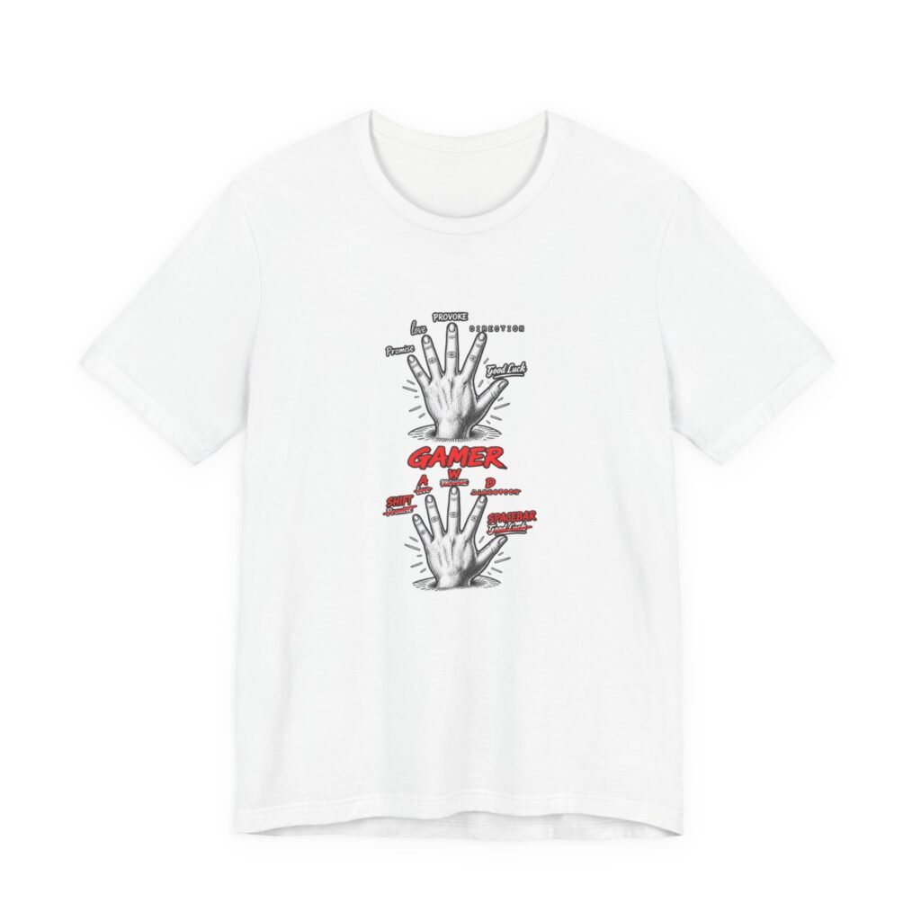 Gamer Hand Controls Graphic Tee