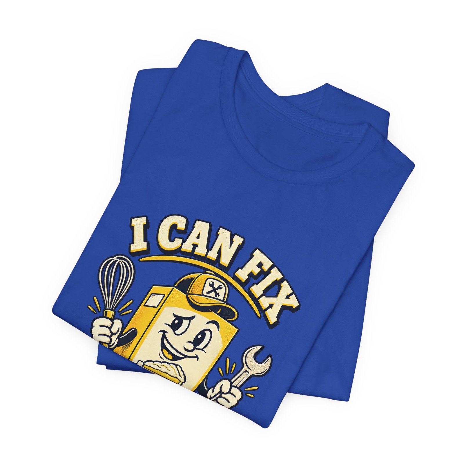 I Can Fix This Mix Yellow Cake Pun Tee - Image 31