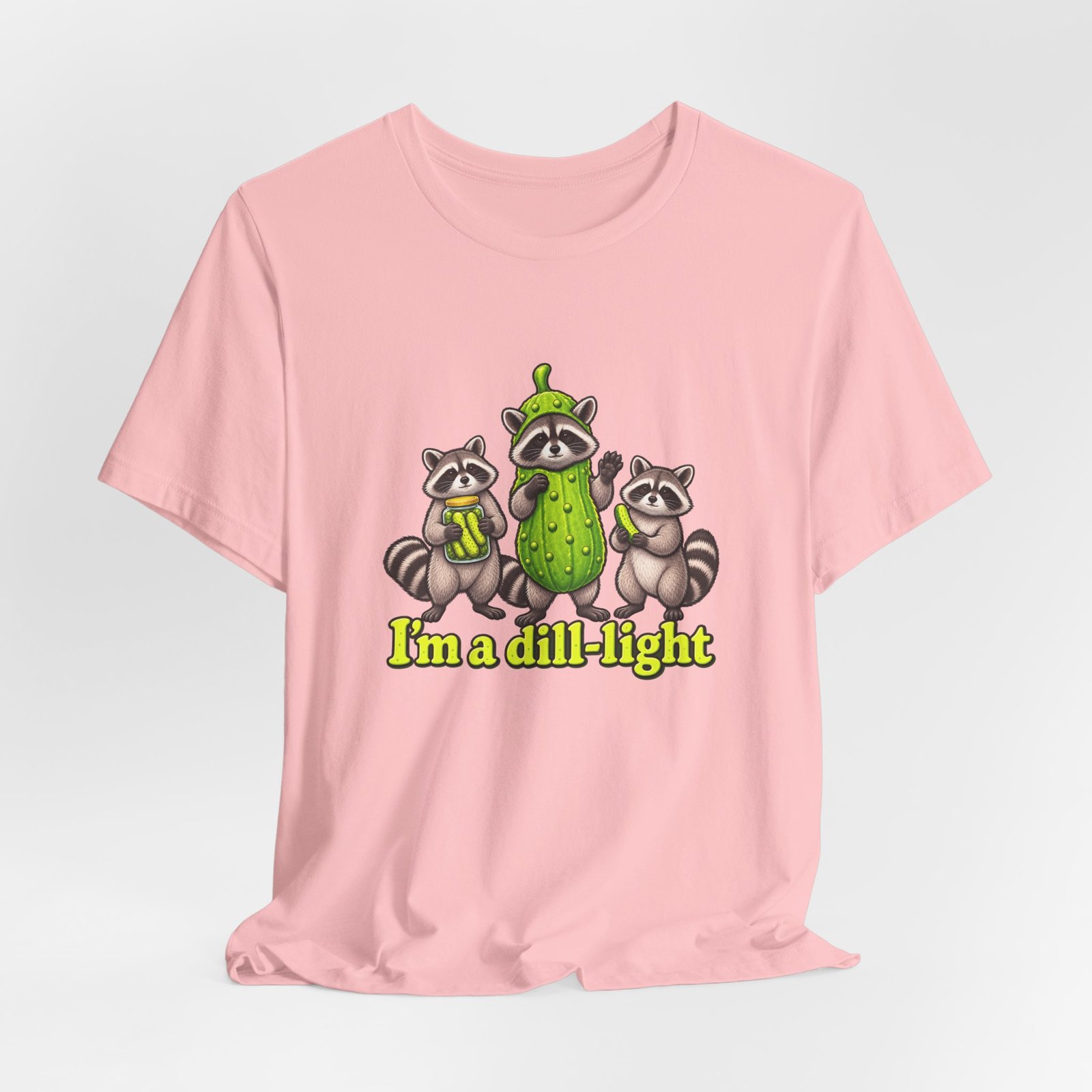 I'm a Dill-Light Raccoon Pickle Pun - Image 44