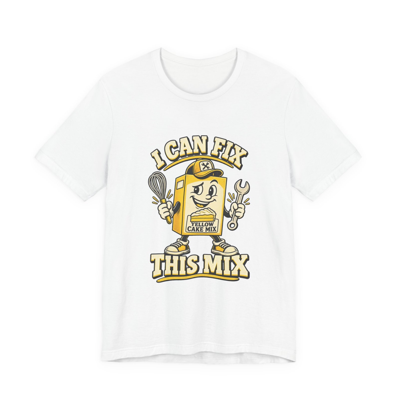 I Can Fix This Mix Yellow Cake Pun Tee