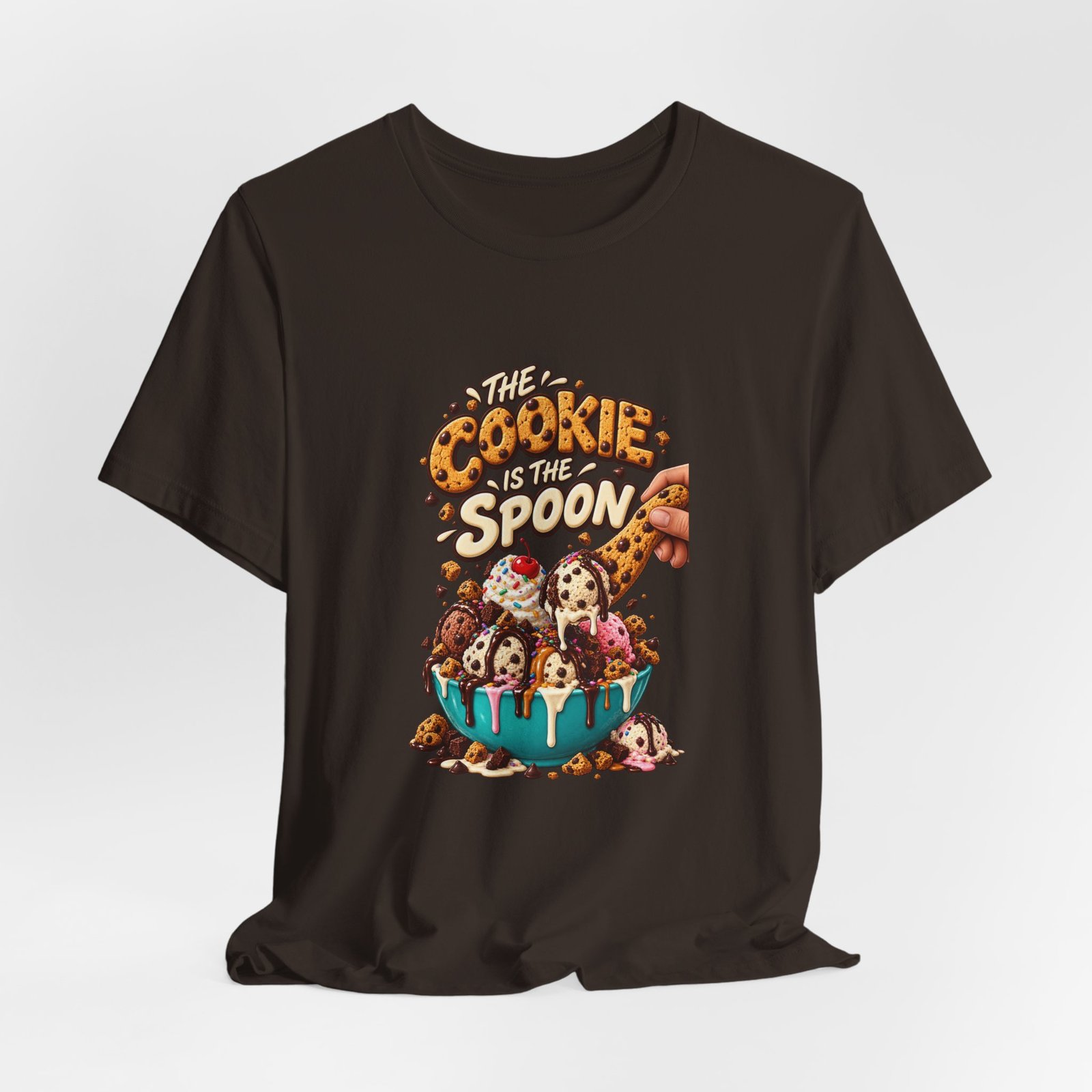 The Cookie Is the Spoon Ice Cream Dessert Graphic - Image 12