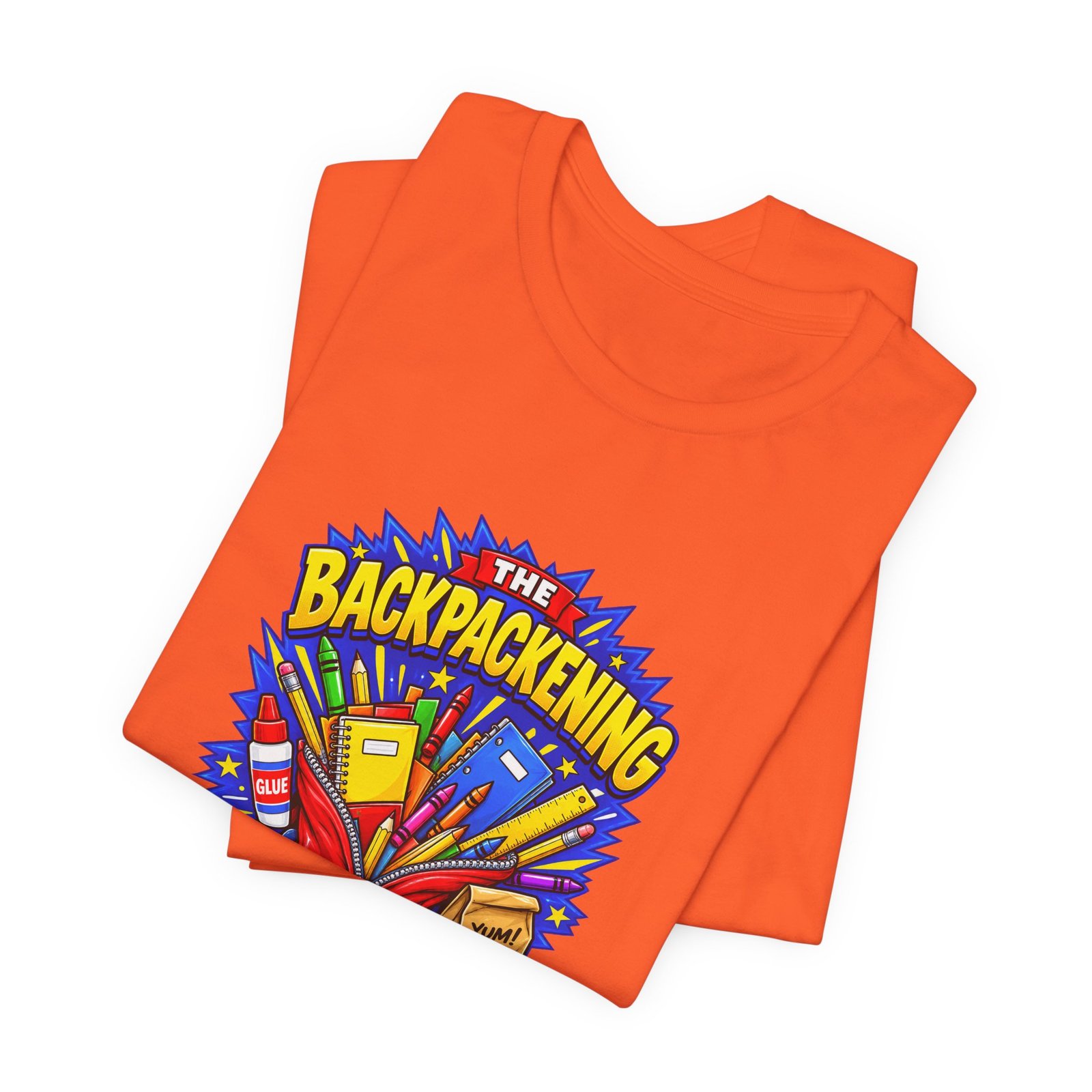 The Backpackening School Supplies Graphic Tee - Image 7