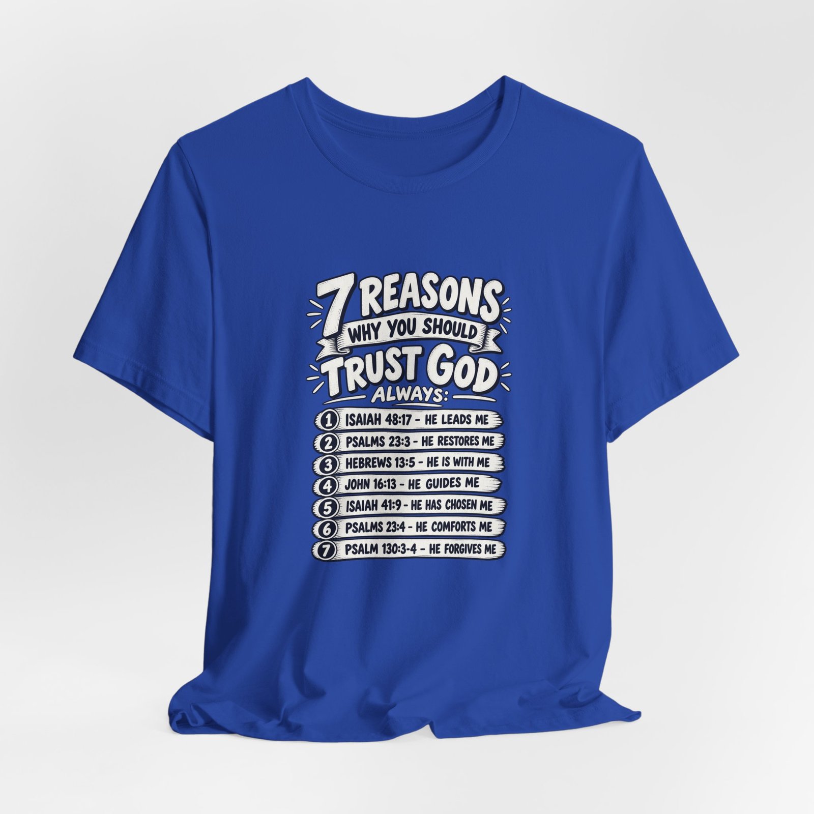 Seven Reasons to Trust God Always Scripture Encouragement - Image 32
