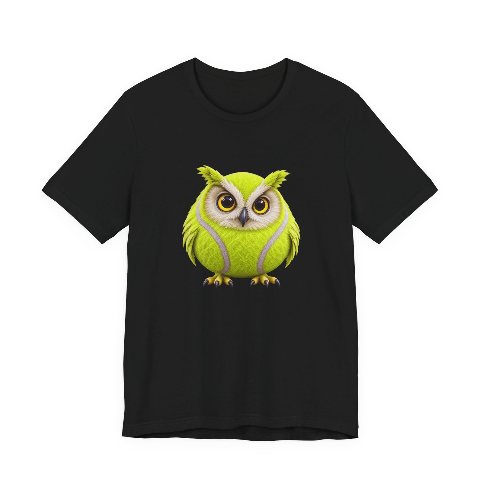 Tennis Ball Owl Meme Graphic Tee - Image 13