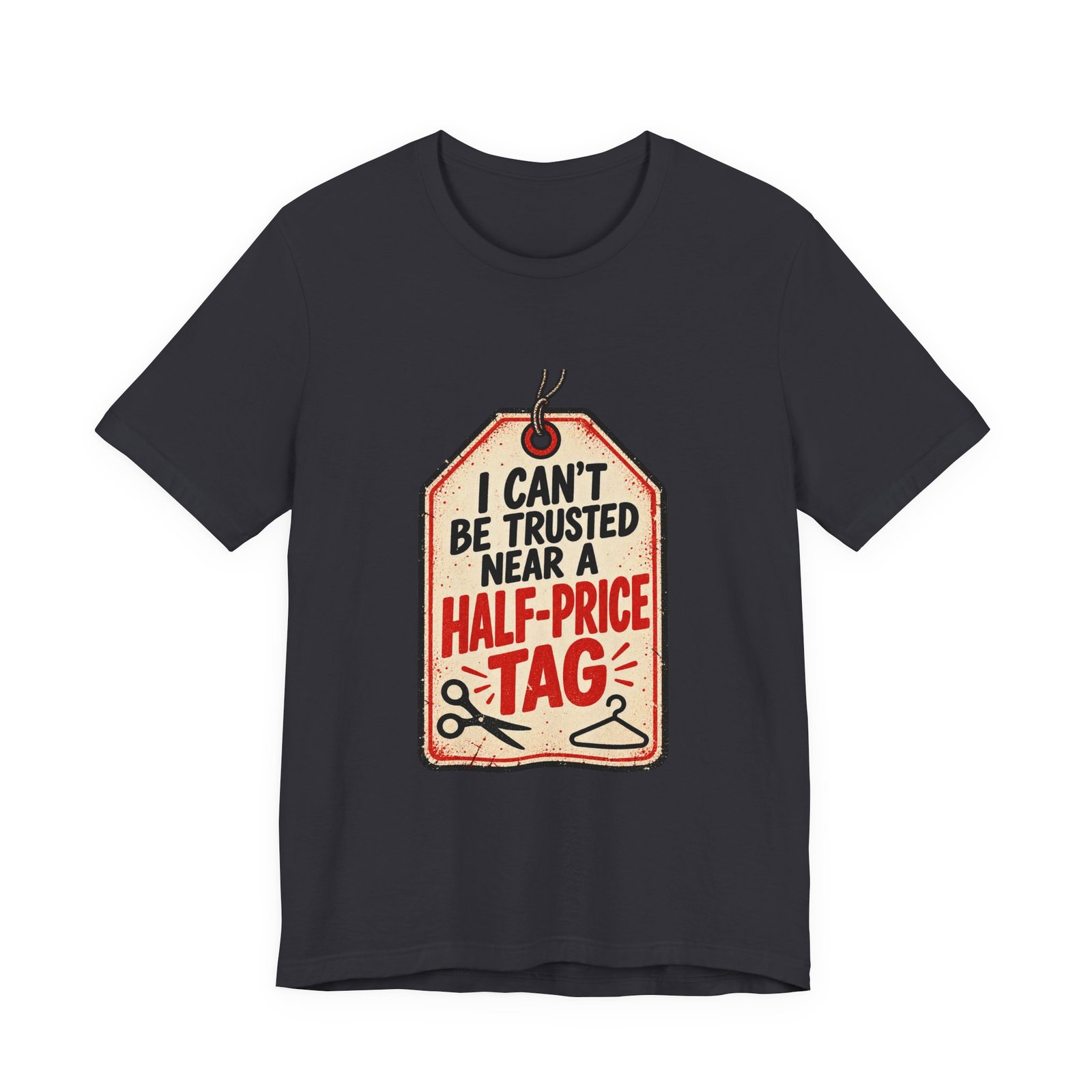 Funny Half Price Tag Bargain Shopping Graphic - Image 21