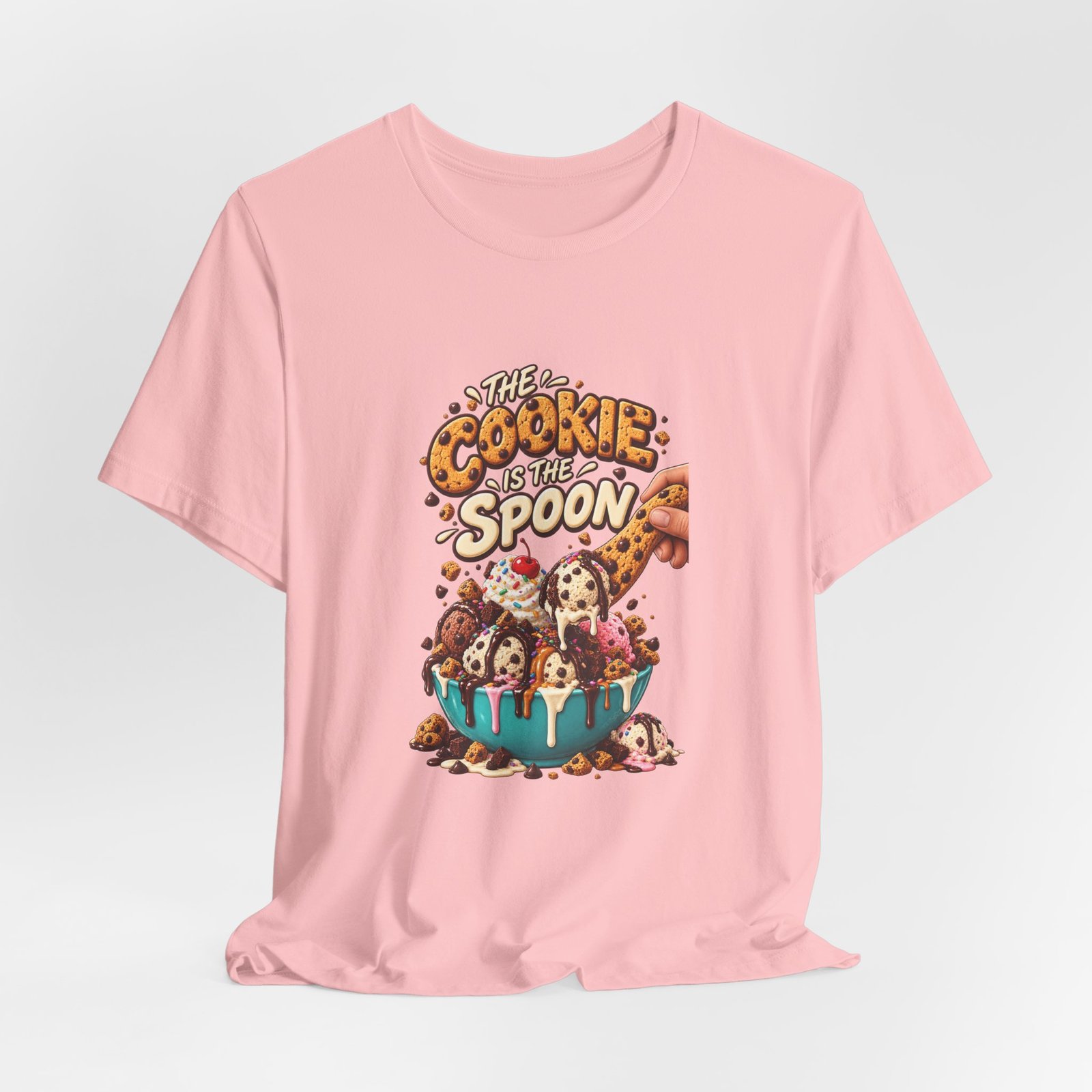 The Cookie Is the Spoon Ice Cream Dessert Graphic - Image 44