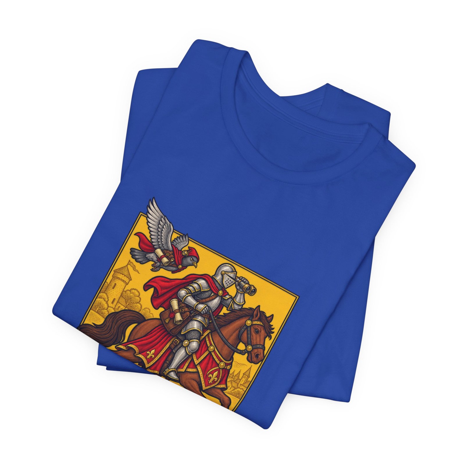 Sir Veillance Pigeon Medieval Knight Binoculars Design - Image 31