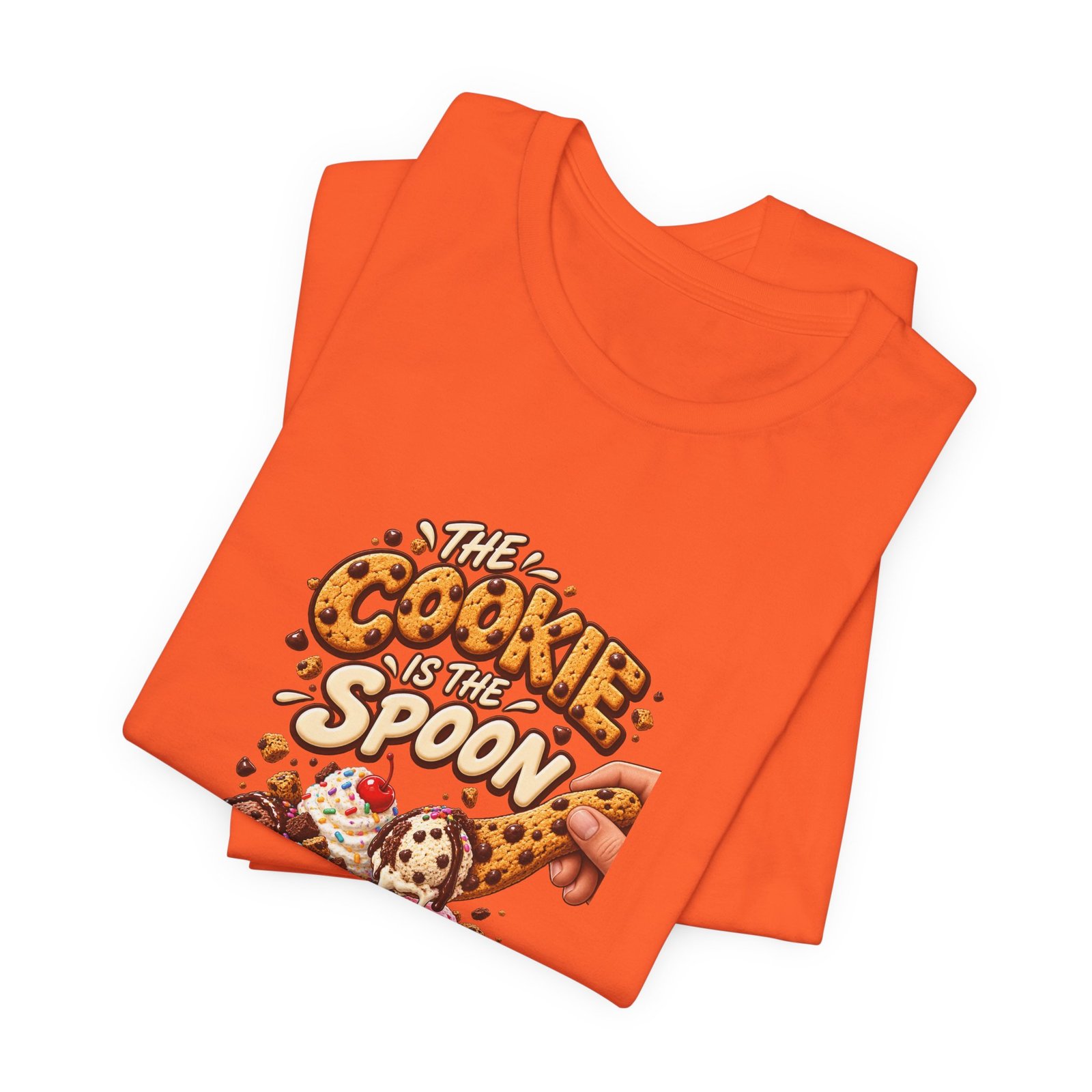 The Cookie Is the Spoon Ice Cream Dessert Graphic - Image 7