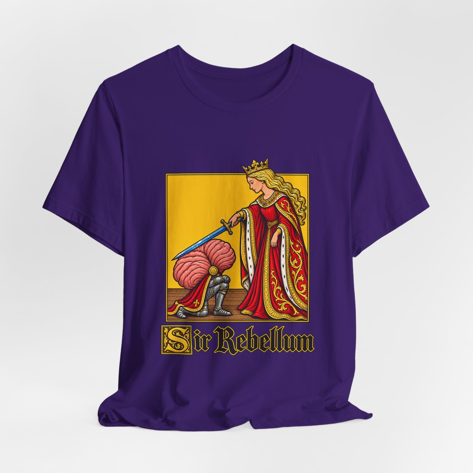 Medieval Cerebellum Knight Anatomy Pun Tee - Image 40