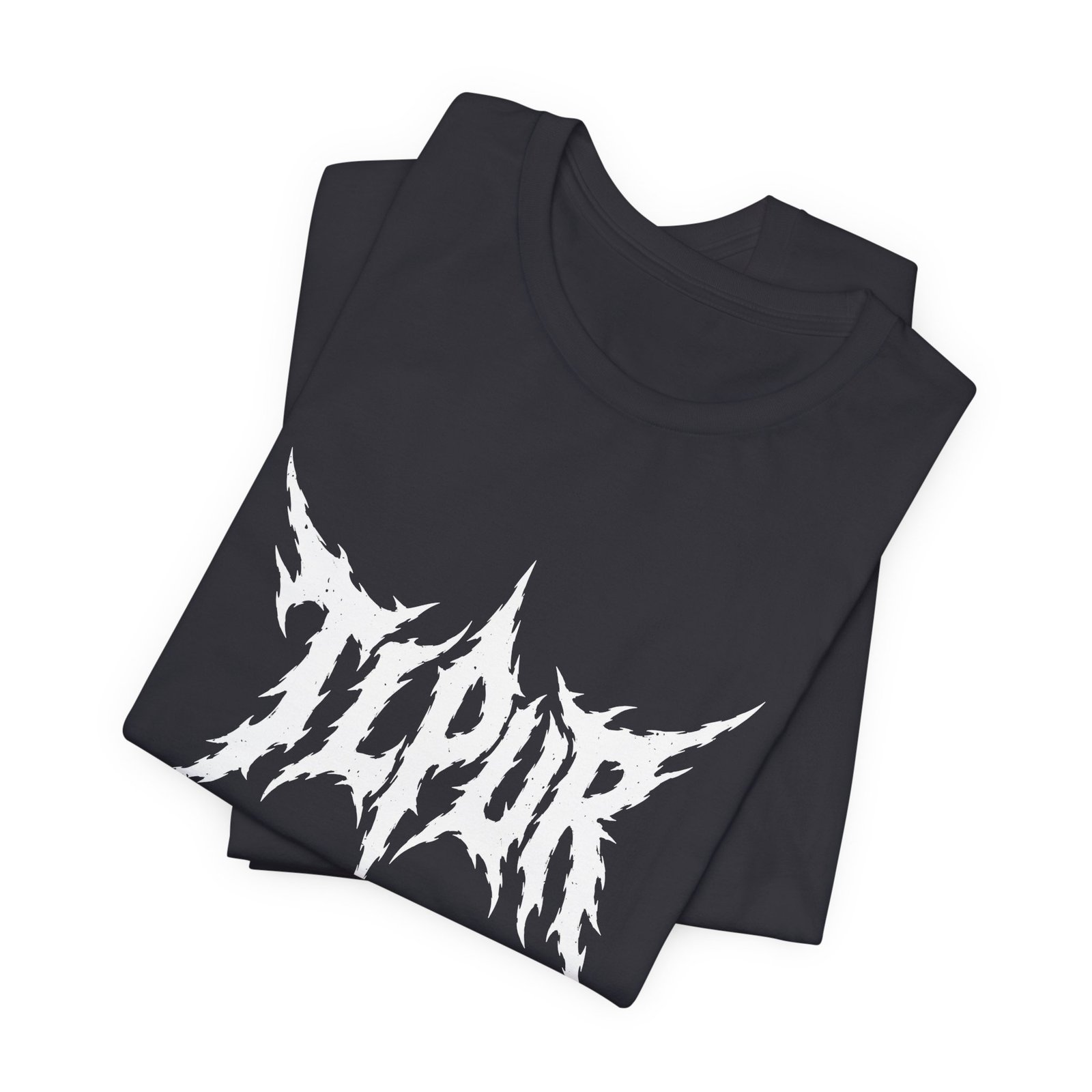 TLPUR Meme Spiked Extreme Music Wordmark Graphic Tee - Image 11