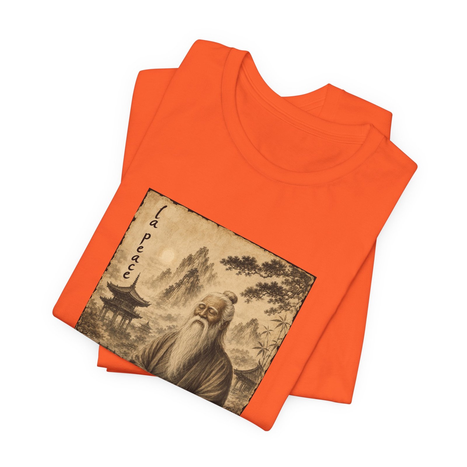 That's La Peace Ancient Chinese Vintage Meme Graphic Tee - Image 7