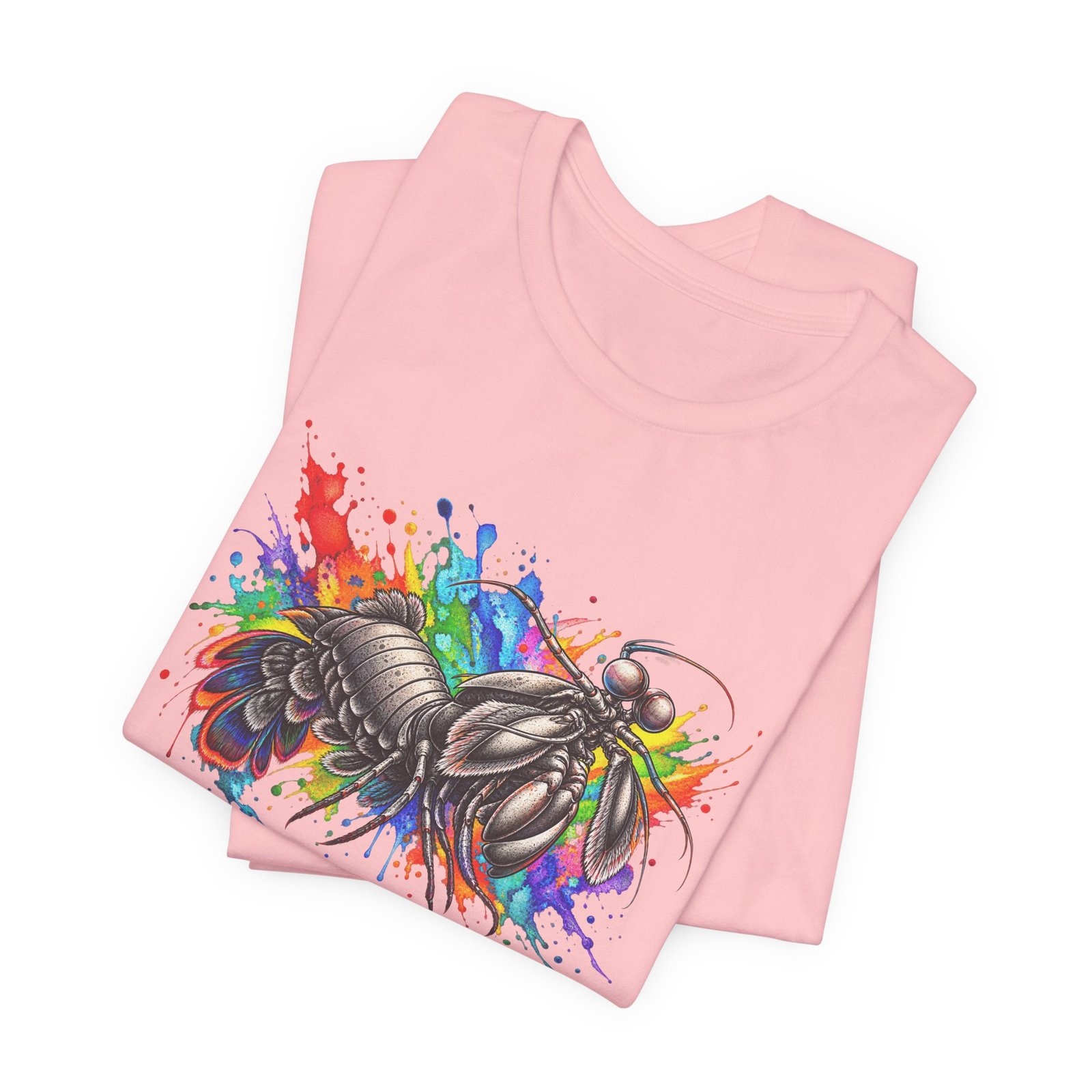 Rainbow Mantis Shrimp Graphic Tee - Image 43