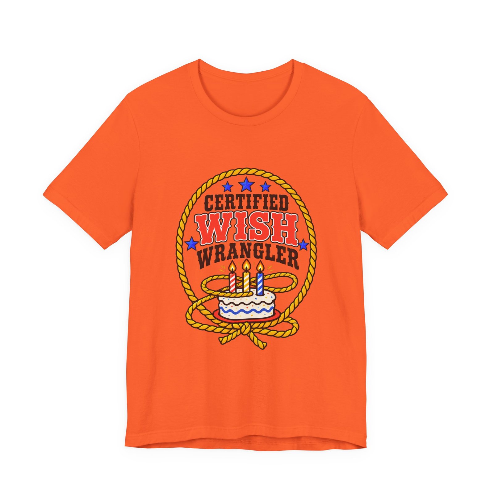 Certified Wish Wrangler Western Birthday Cake Graphic - Image 5