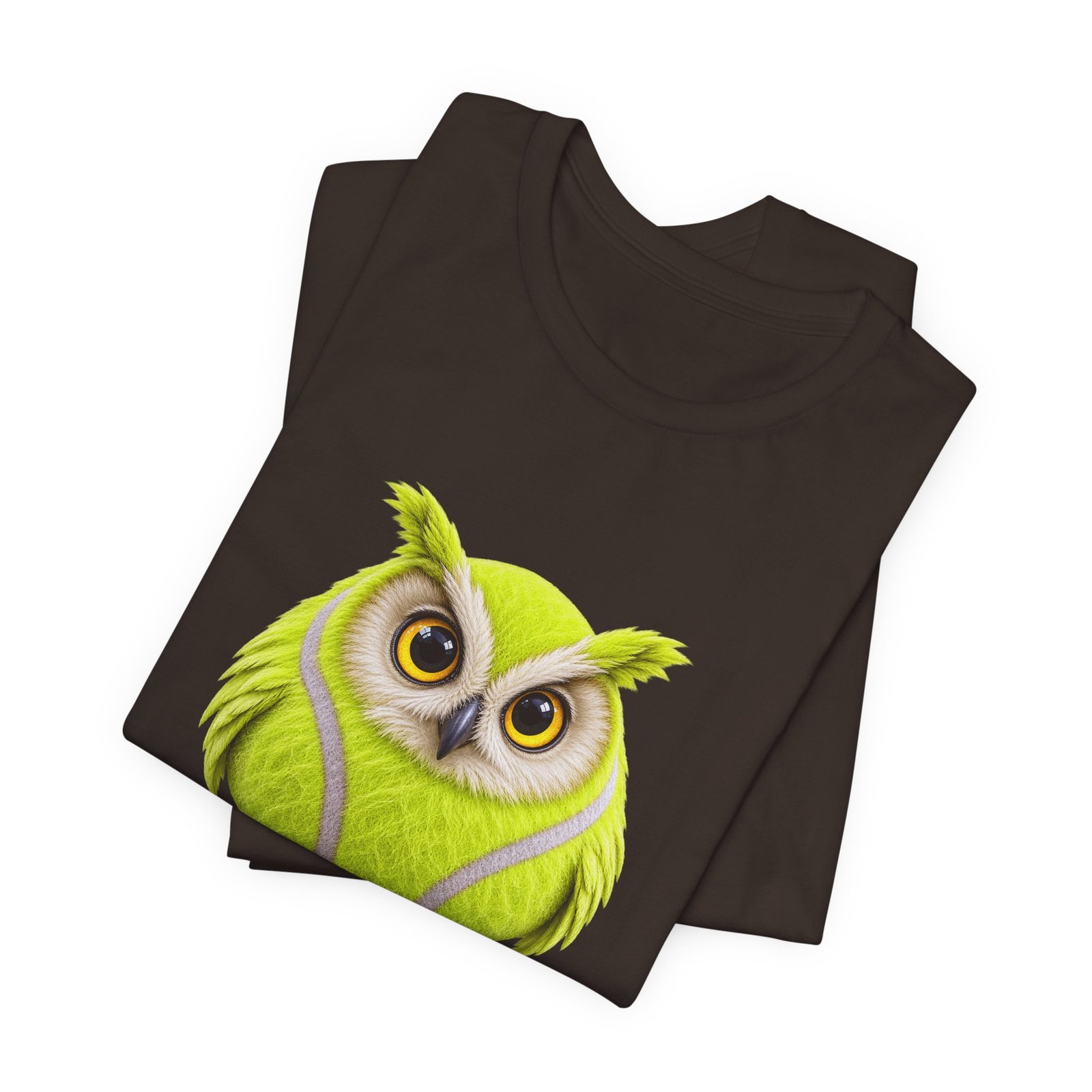 Tennis Ball Owl Meme Graphic Tee - Image 11