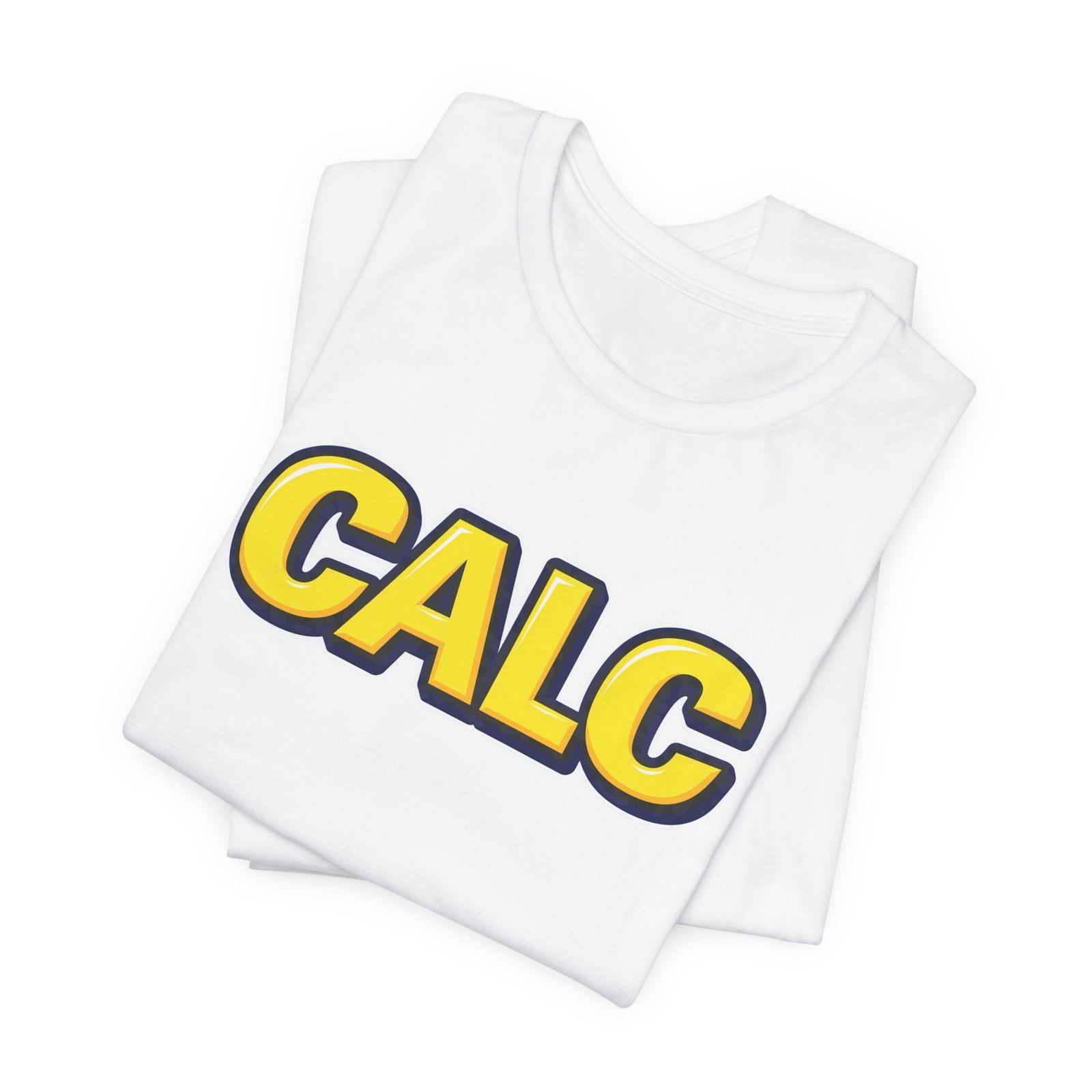 CALC Gaming Slang Math Meme Graphic Tee - Image 3