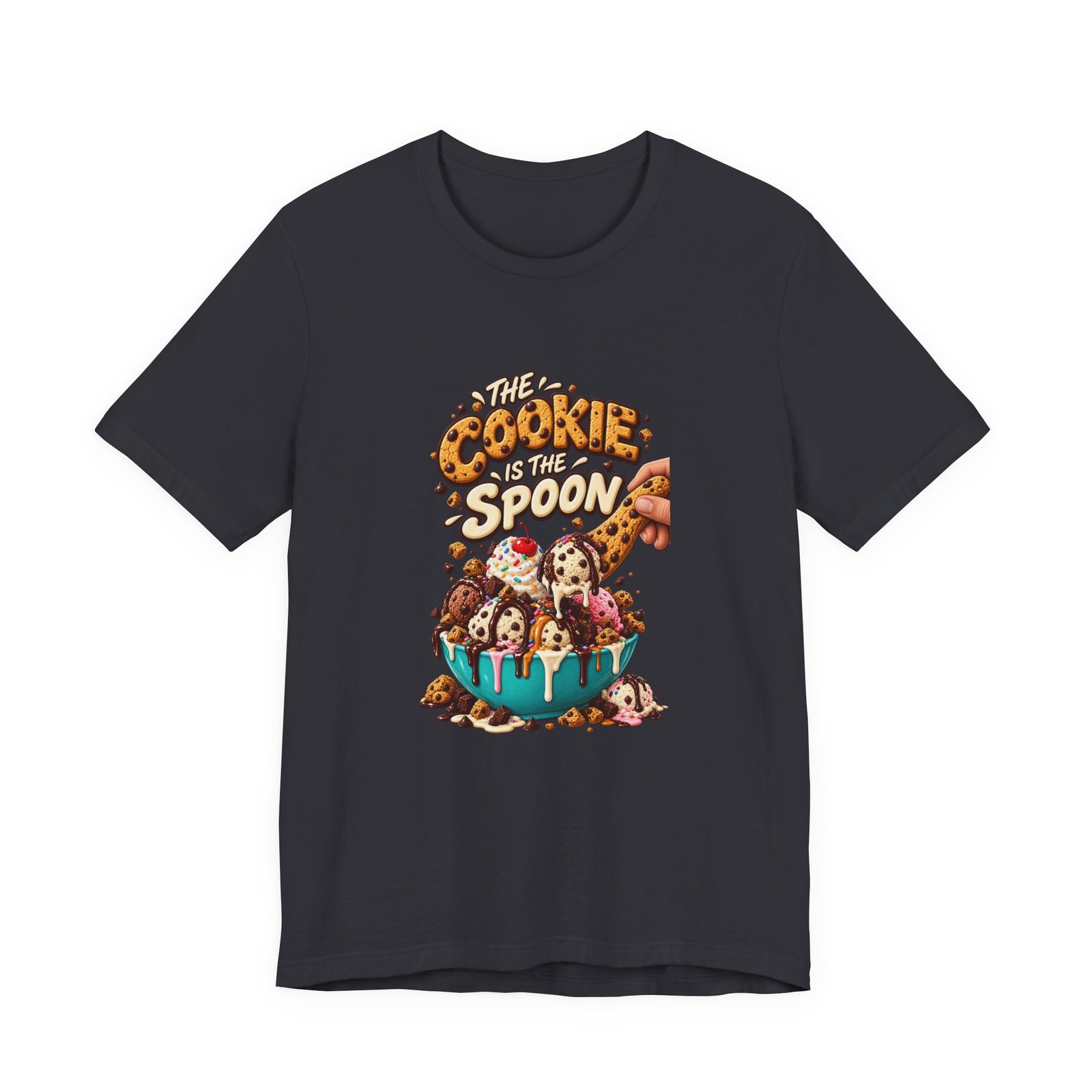The Cookie Is the Spoon Ice Cream Dessert Graphic - Image 21