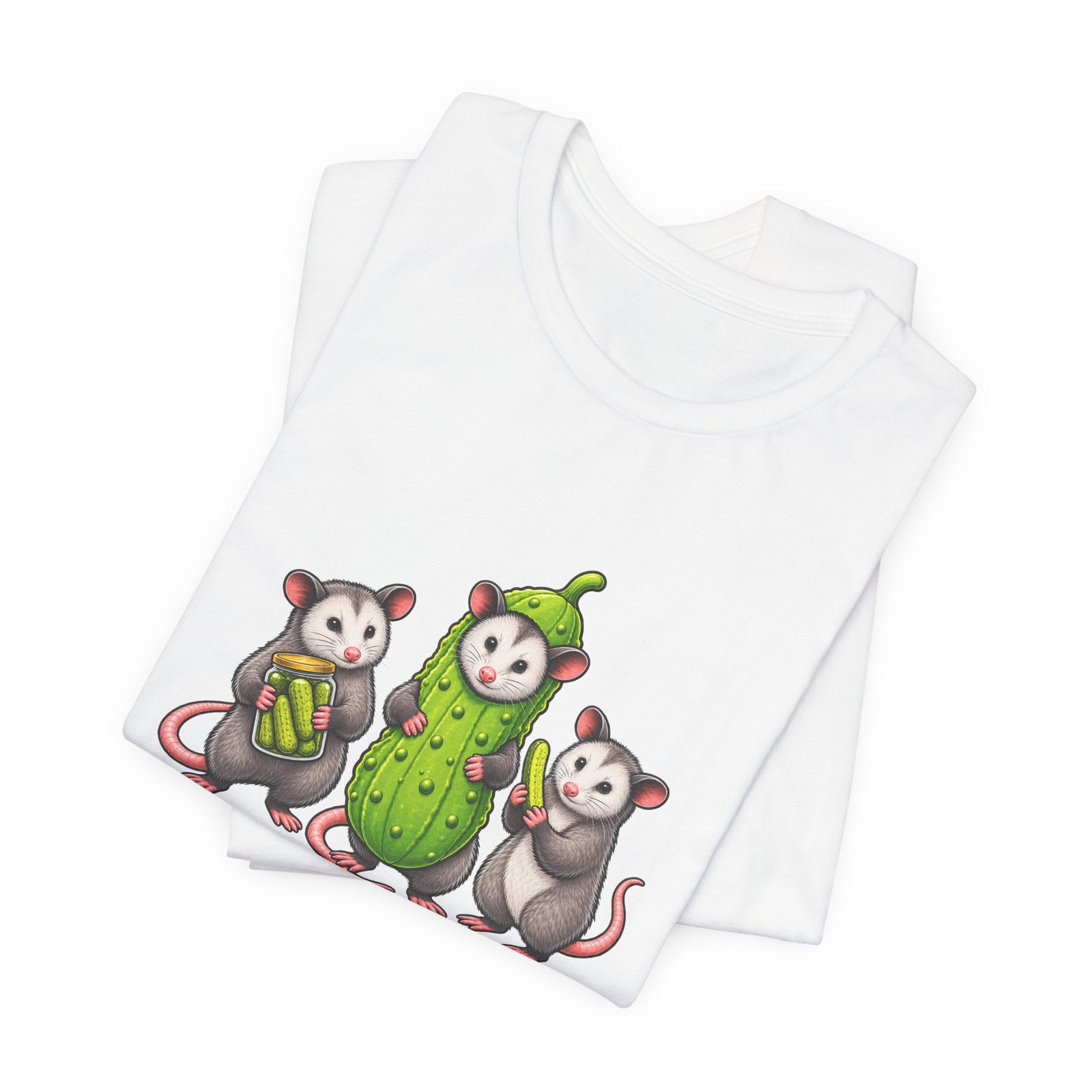 Three Opossums Pickle Pun - Image 3