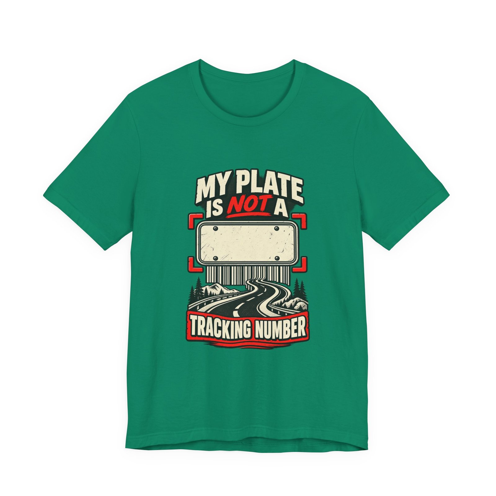 My Plate Is Not A Tracking Number Privacy Graphic - Image 25