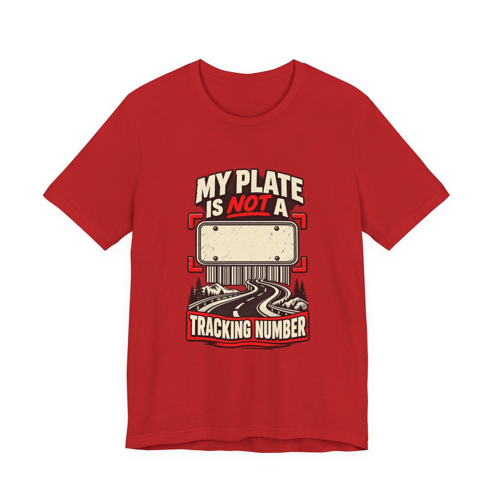 My Plate Is Not A Tracking Number Privacy Graphic - Image 45