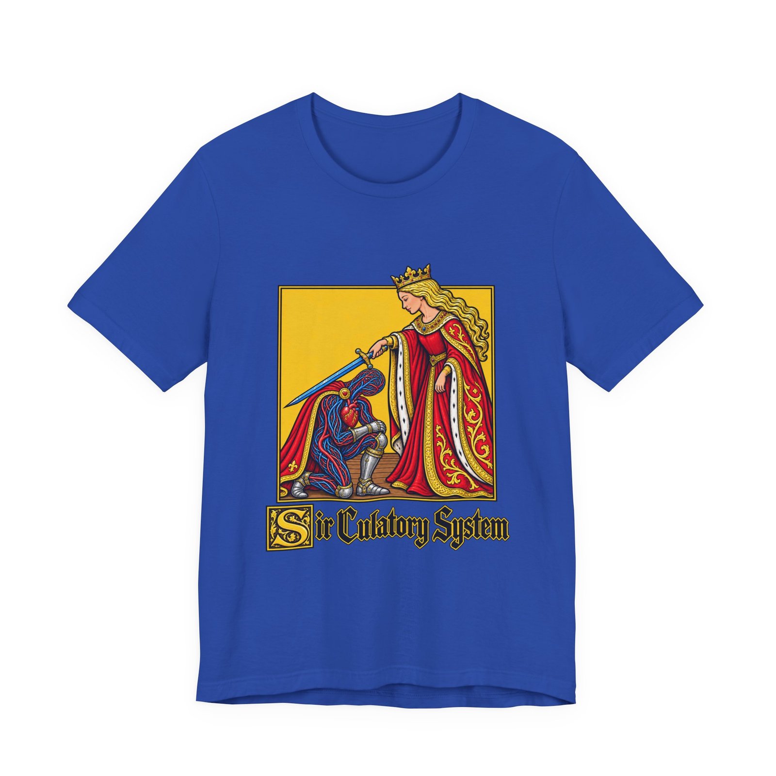Sir Culatory System Funny Circulatory Anatomy Pun Graphic Tee - Image 29