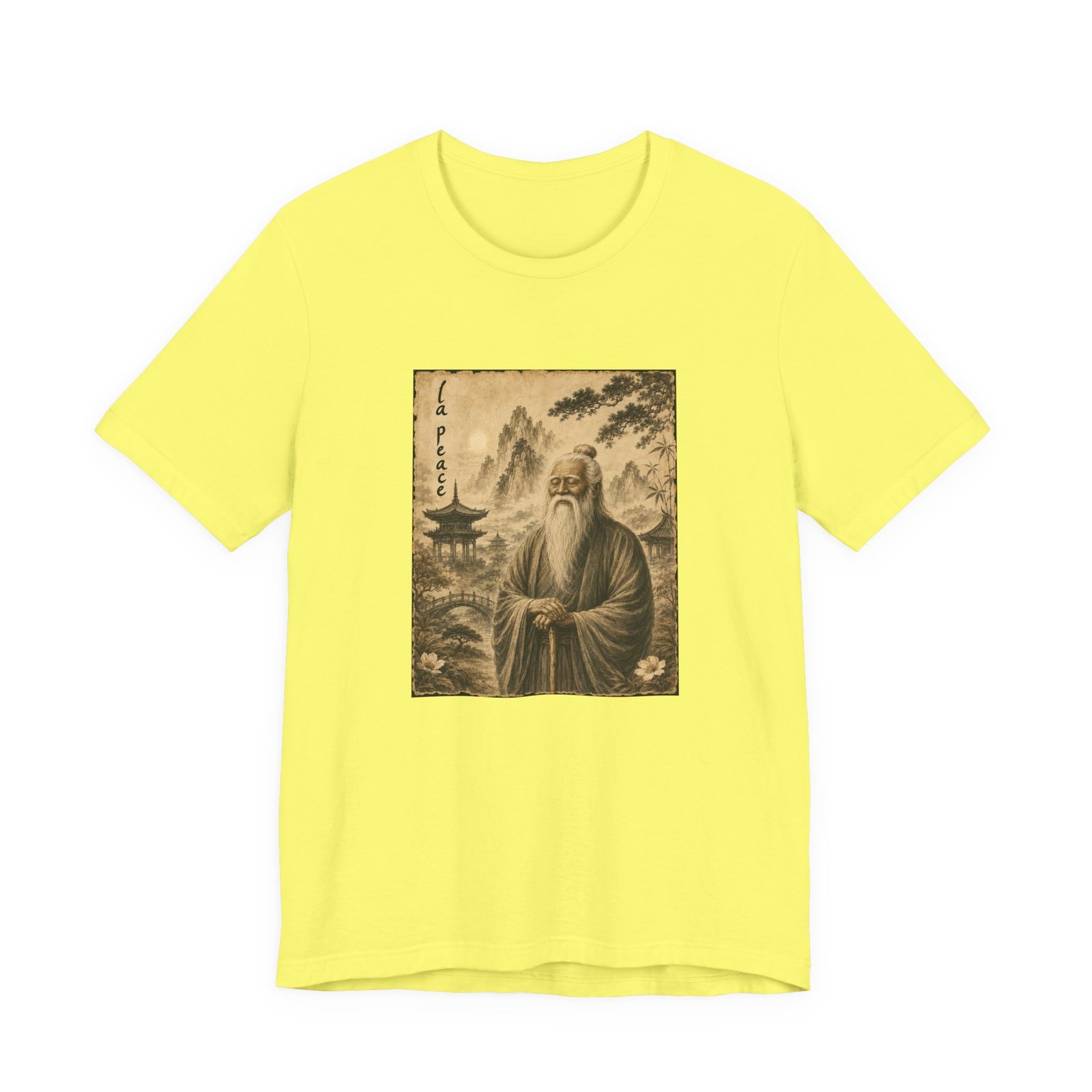 That's La Peace Ancient Chinese Vintage Meme Graphic Tee - Image 17