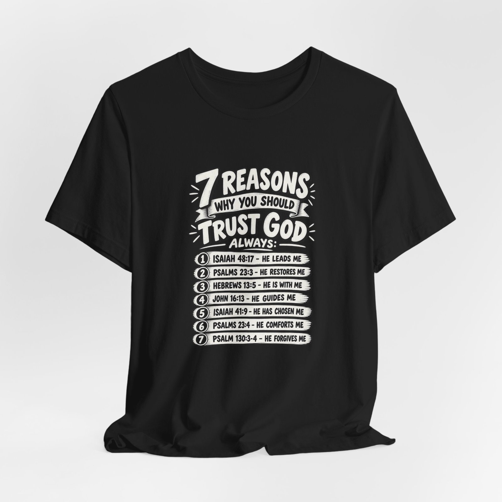 Seven Reasons to Trust God Always Scripture Encouragement - Image 16