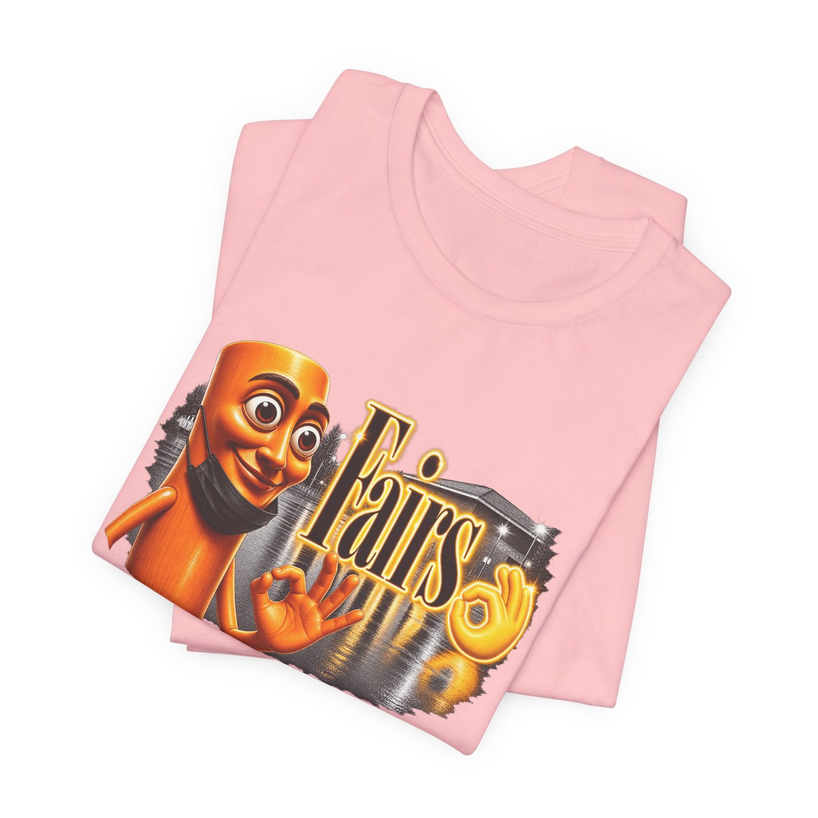Fairs OK Hand Tung Sahur Brainrot Graphic Tee - Image 43