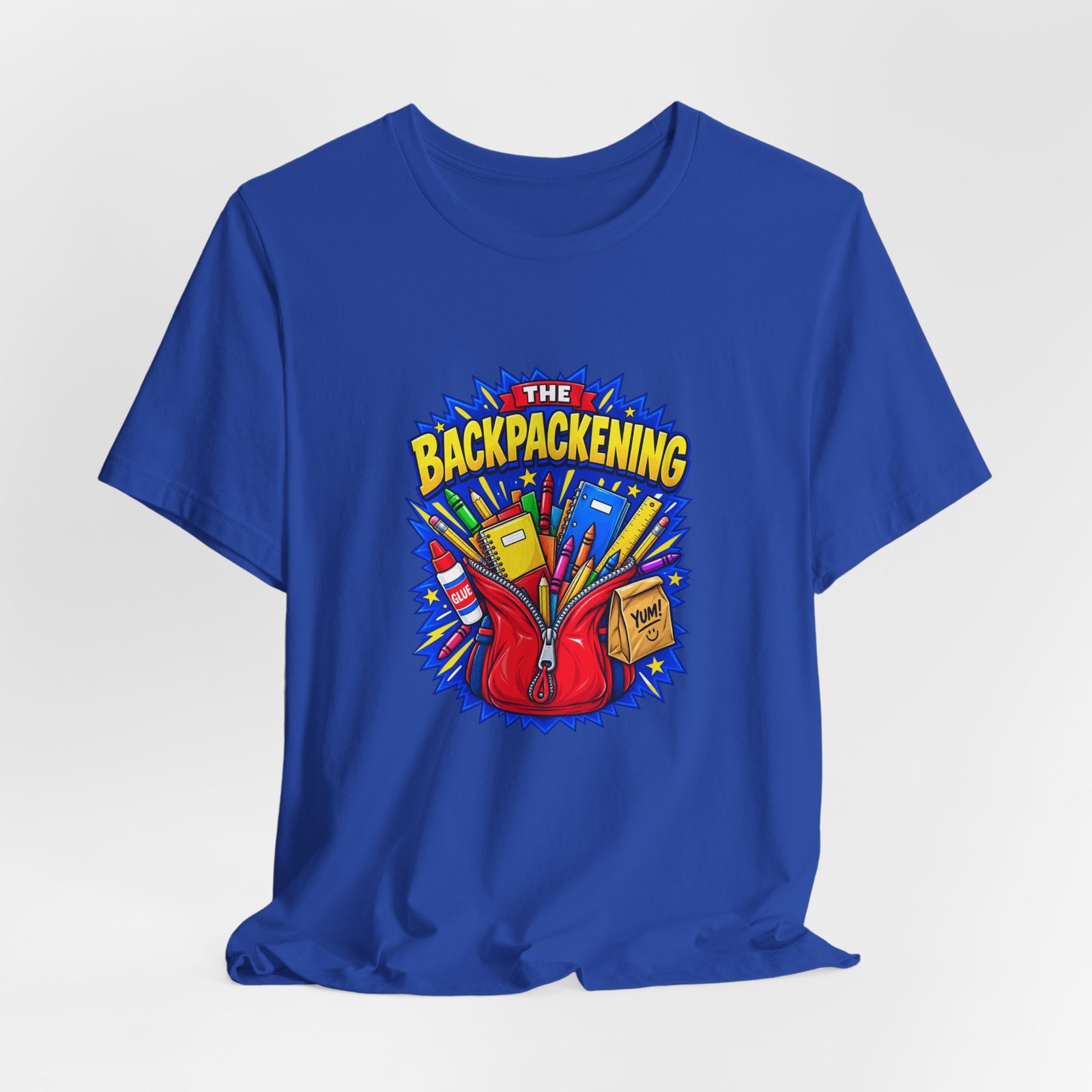 The Backpackening School Supplies Graphic Tee - Image 32