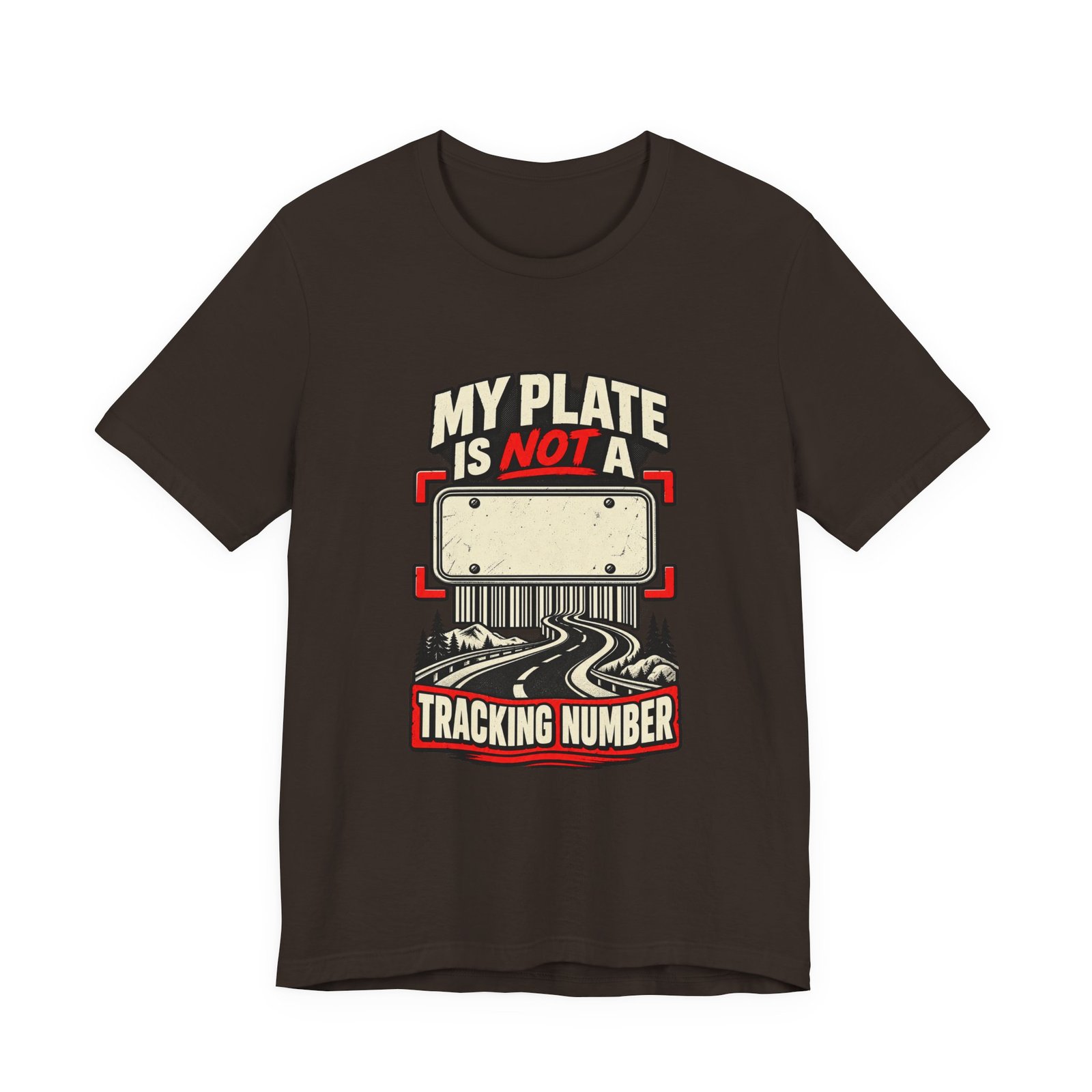 My Plate Is Not A Tracking Number Privacy Graphic - Image 9