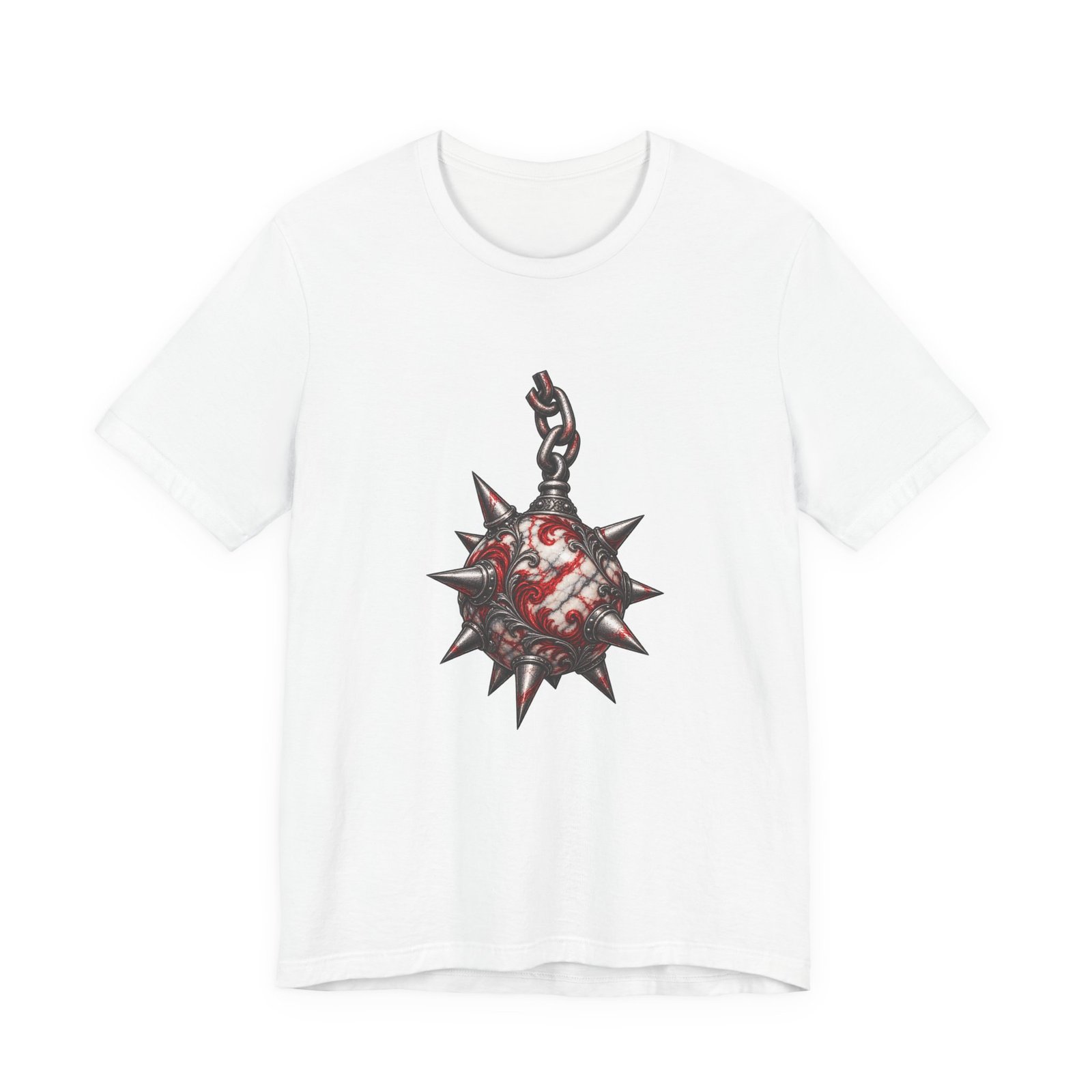 Gothic Spiked Flail Chain Artwork