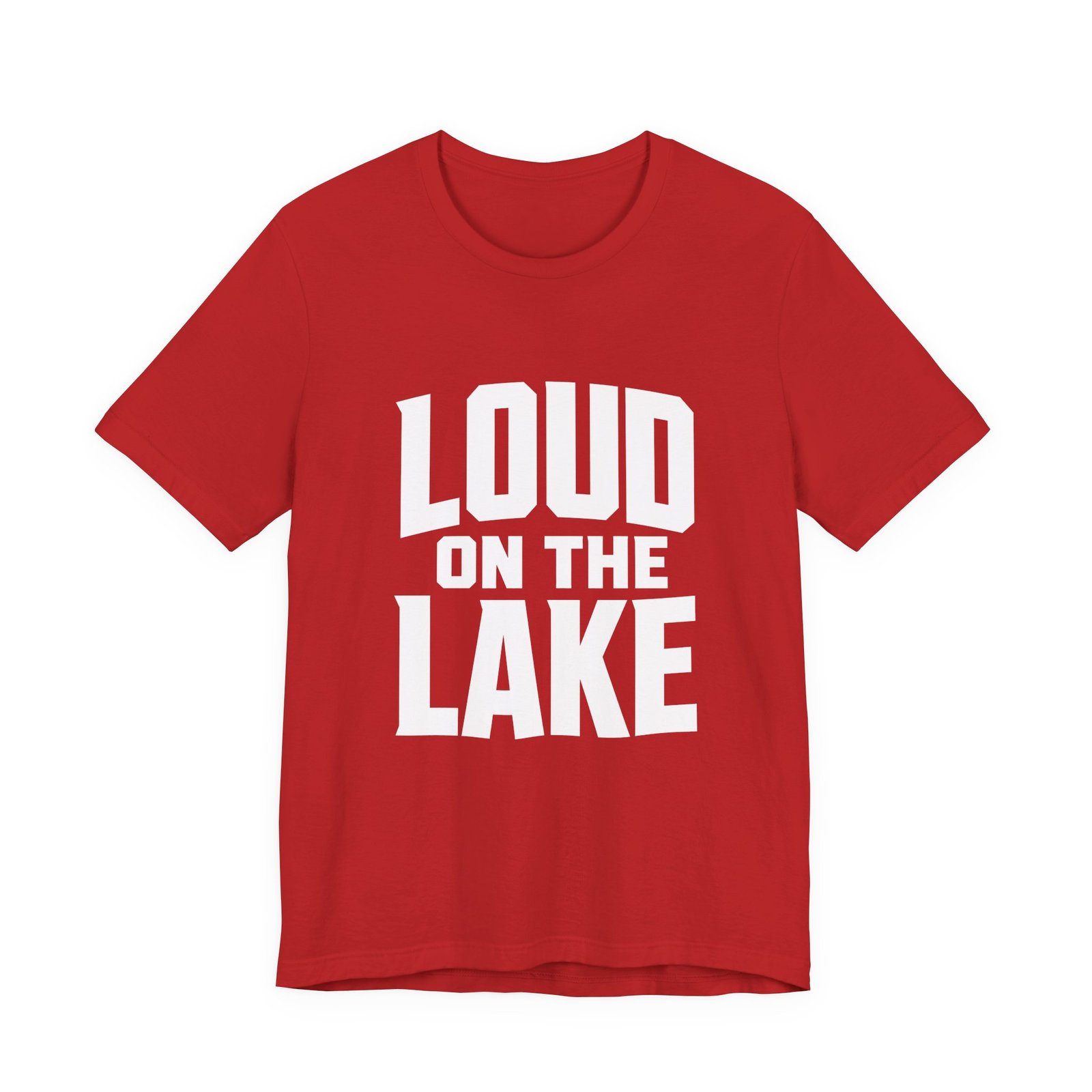 Loud On Lake Party Boating Music Graphic Tee - Image 29